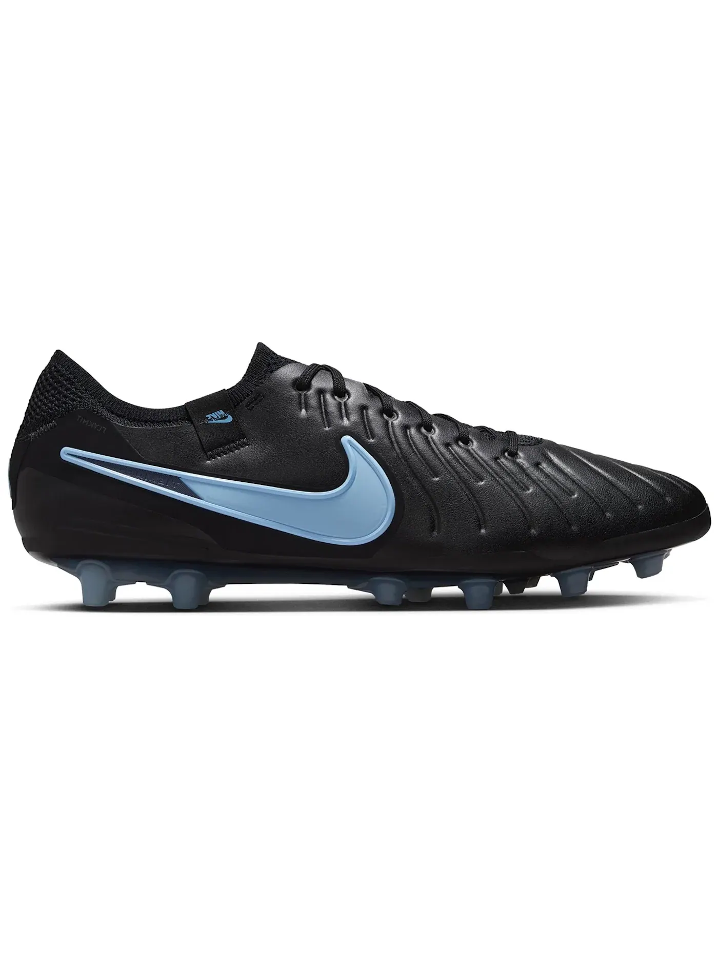 Мужские бутсы с искусственным покрытием Nike Tiempo Legend 10 Elite AG-Pro — изображение 1 из 1, черный/черный