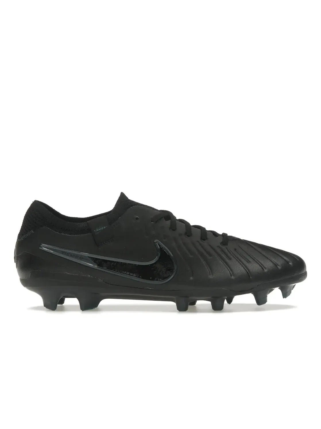 Мужские бутсы с длинным рукавом Nike Tiempo Legend 10 Elite FG — изображение 1 из 4, черный/глубокий/черный
