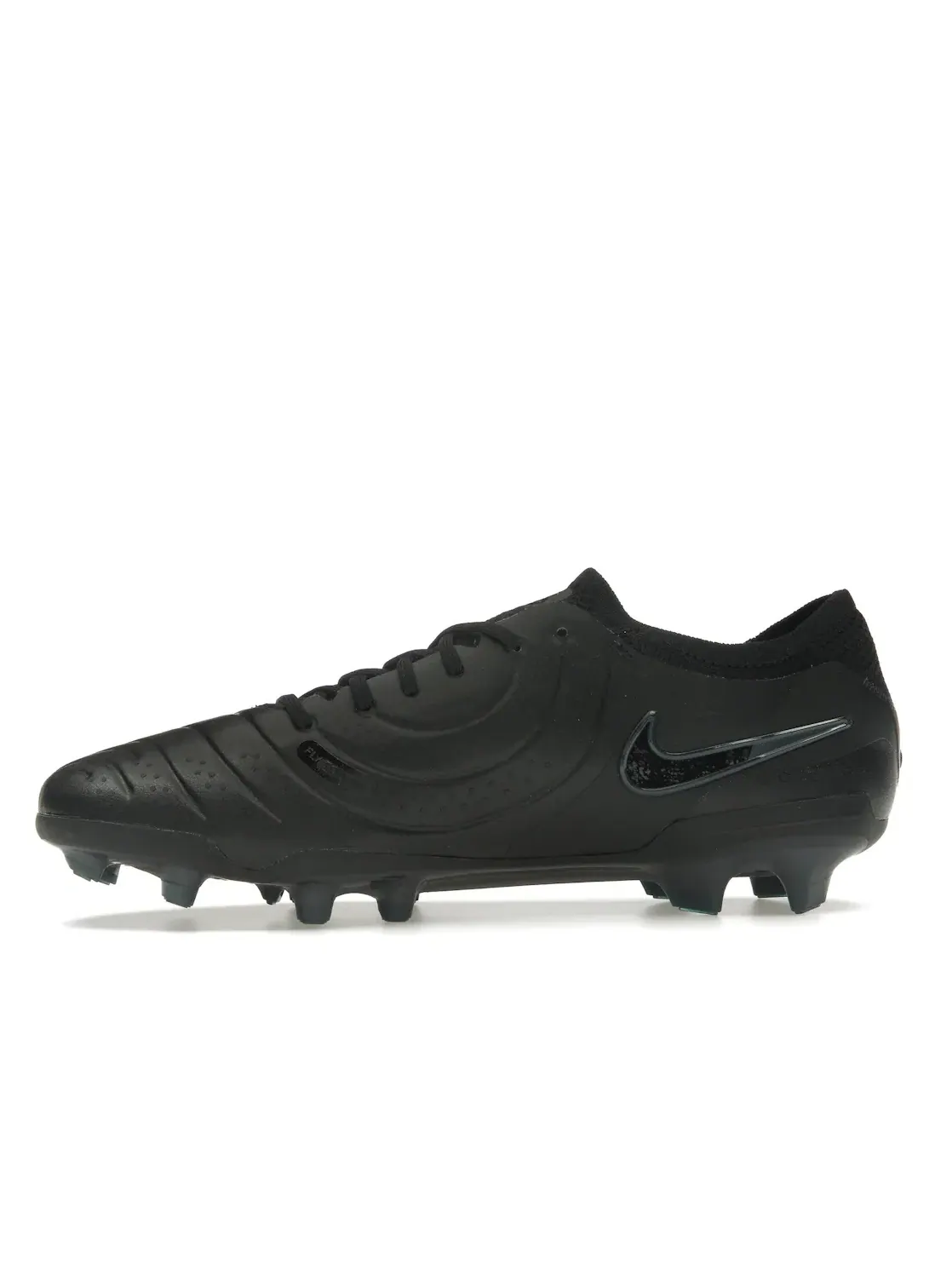 Мужские бутсы с длинным рукавом Nike Tiempo Legend 10 Elite FG — изображение 3 из 4, черный/глубокий/черный