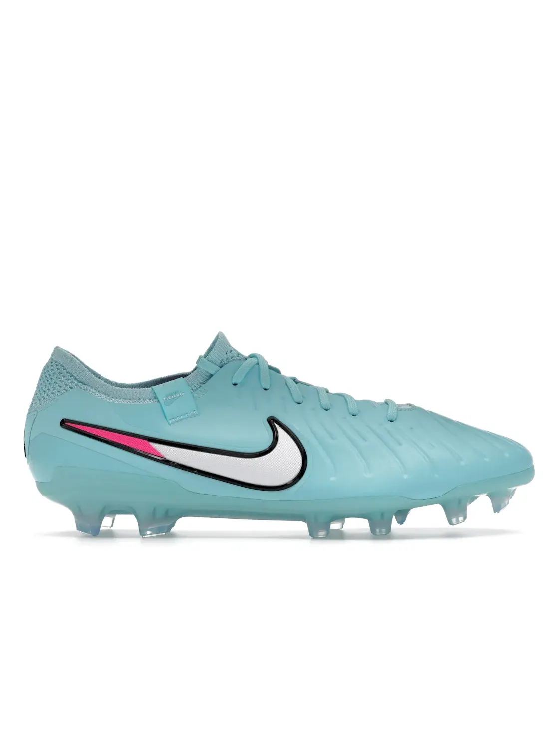 Мужские бутсы с кожаным верхом Nike Tiempo Legend 10 Elite FG — изображение 1 из 4, белый