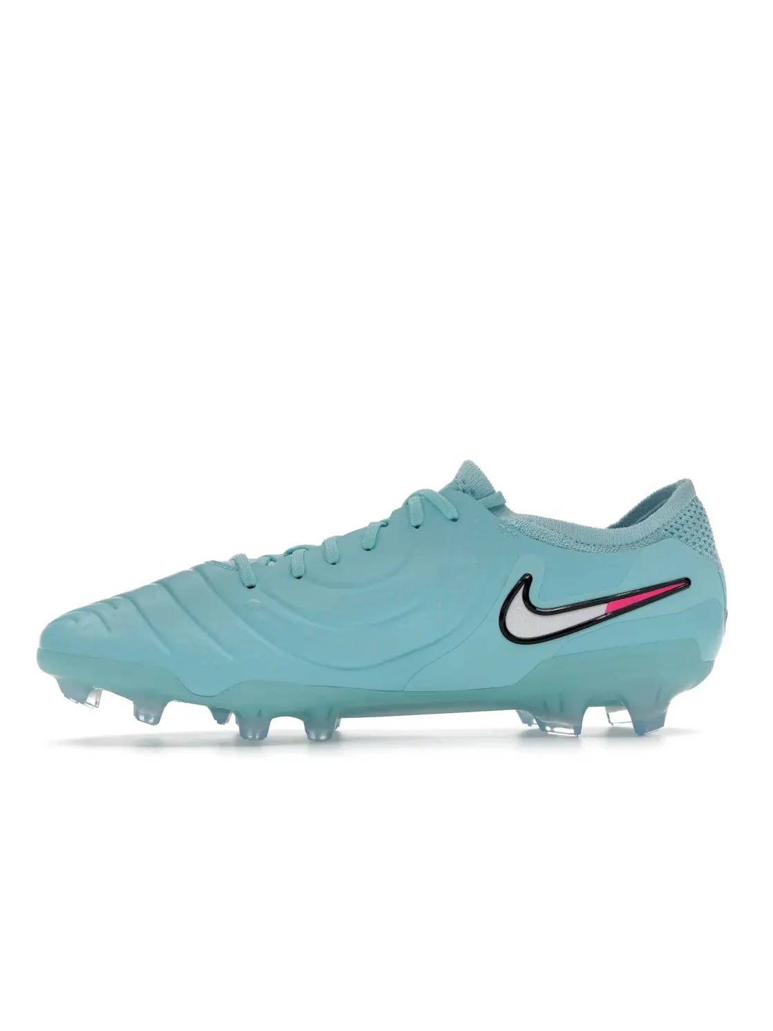 Мужские бутсы с кожаным верхом Nike Tiempo Legend 10 Elite FG — изображение 3 из 4, белый