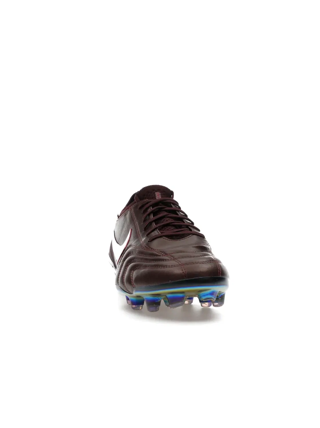 Мужские бутсы футбольные Nike Tiempo Legend 10 Elite Luxe FG — изображение 2 из 4, винный/яркий