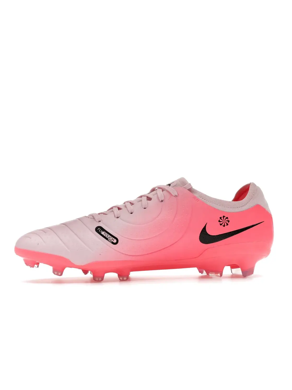 Мужские бутсы футбольные Nike Tiempo Legend 10 Pro FG — изображение 3 из 4, розовый/черный