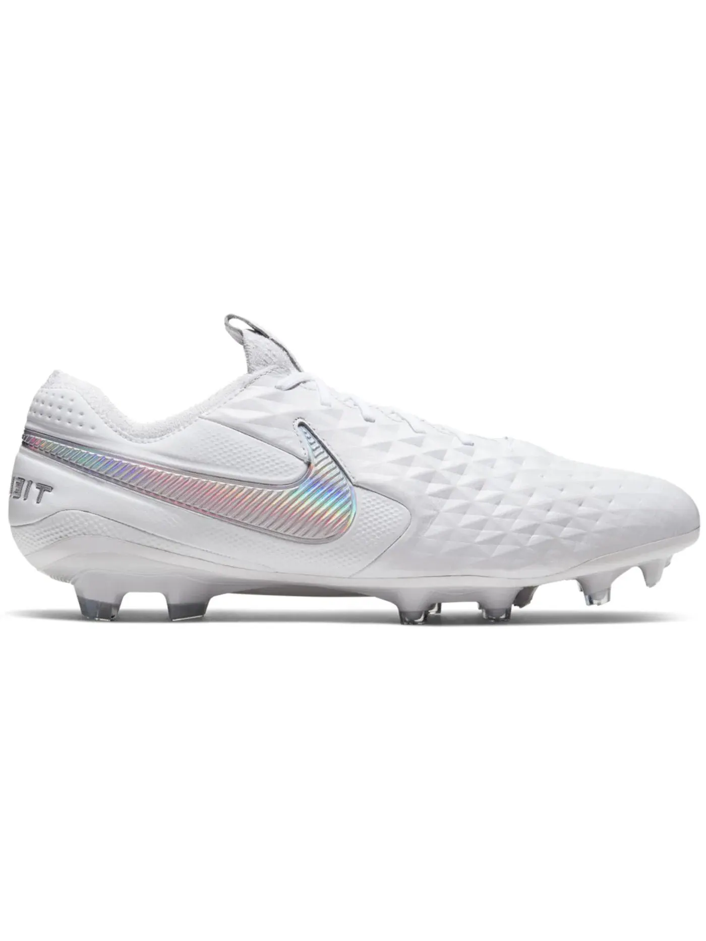 Мужские бутсы премиум-класса Nike Tiempo Legend 8 Elite FG — изображение 1 из 1, белый платиновый