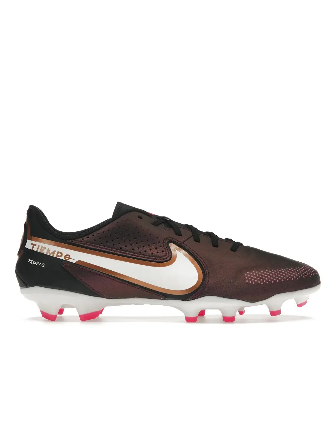 Мужские бутсы с длинным рукавом Nike Tiempo Legend 9 Academy MG — изображение 1 из 2, фиолетовый/белый