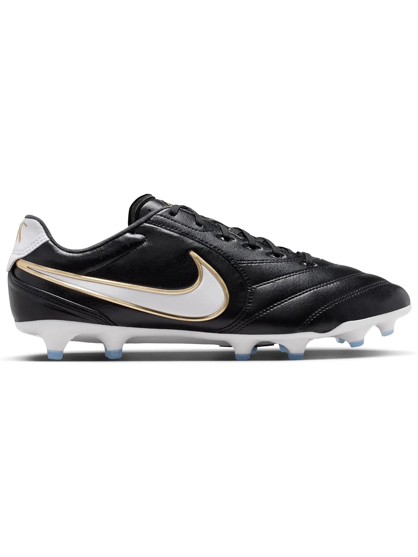 Мужские бутсы с длинным рукавом Nike Tiempo Ligera Pro FG — изображение 1 из 1, черный/белый