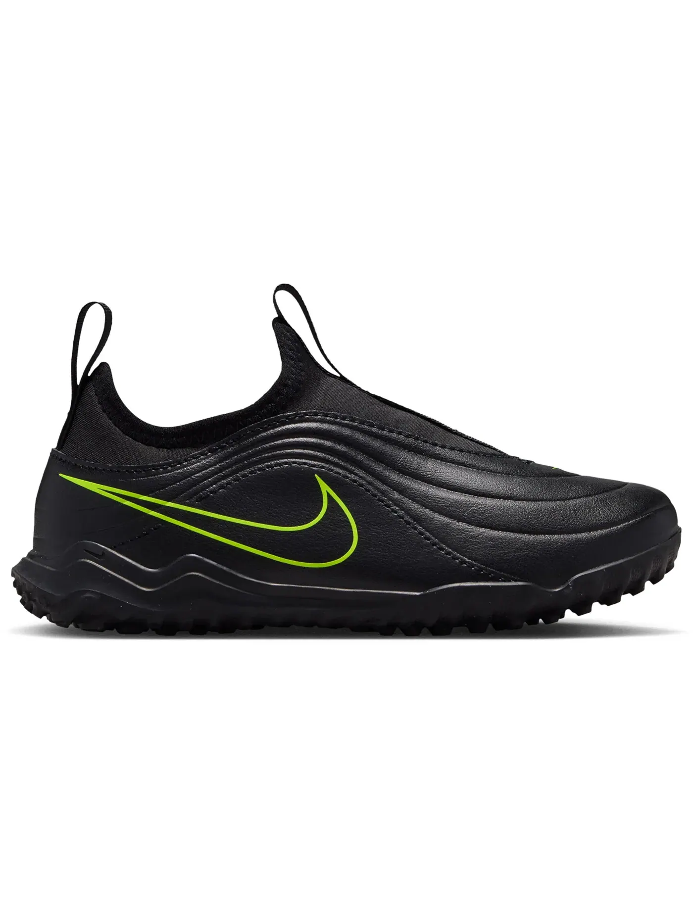 Детские бутсы Nike Tiempo Maestro Flex TF — изображение 1 из 1, черный//черный