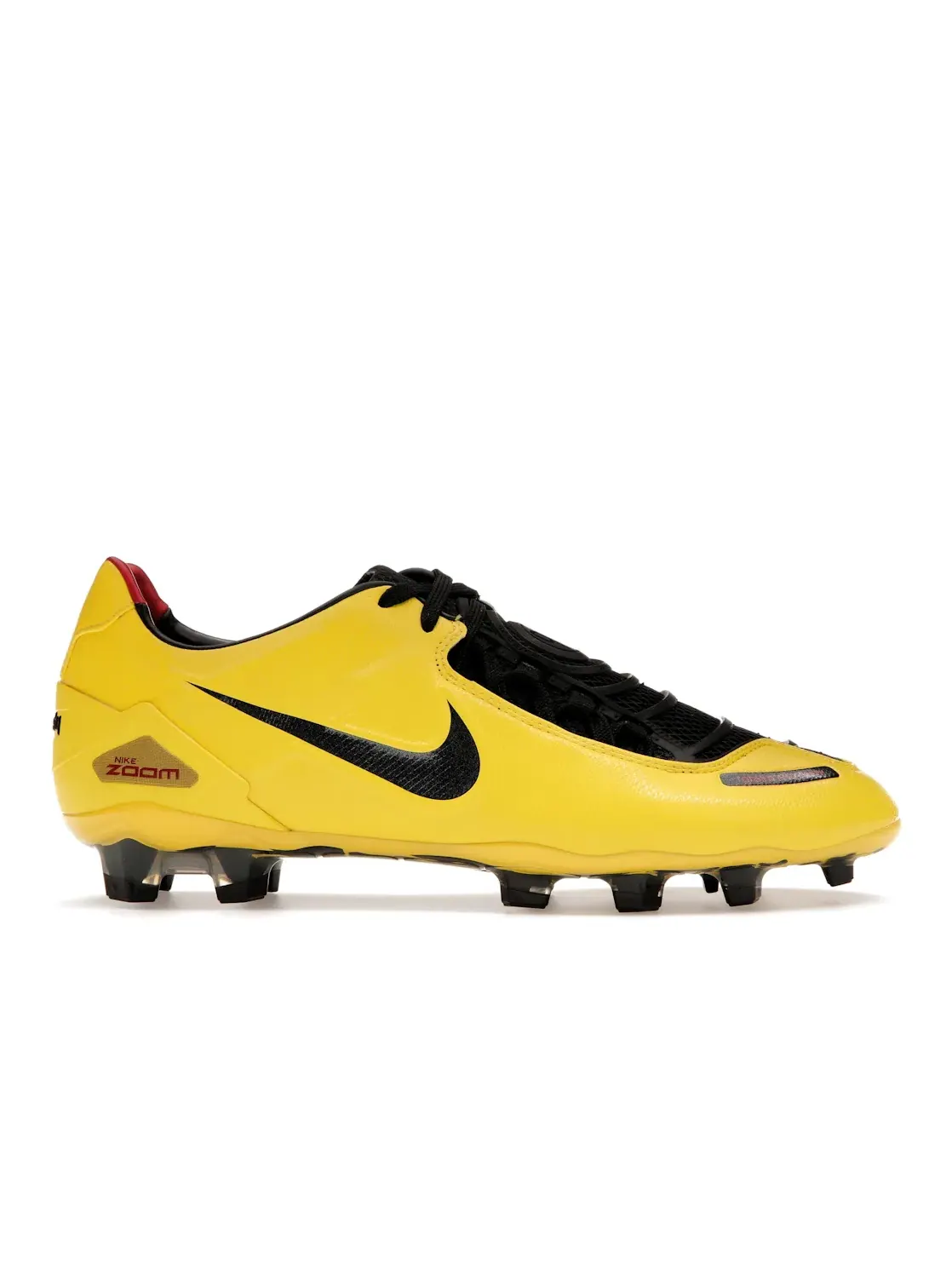 Мужские бутсы Varsity Maize/Black-Metallic Gold Nike Total 90 Laser FG — изображение 1 из 4