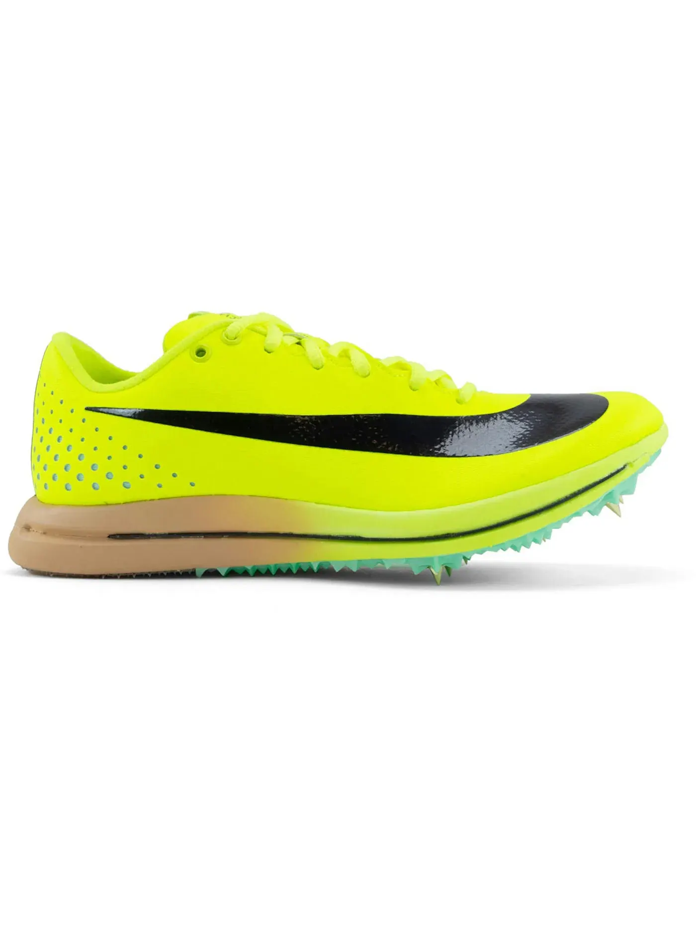 Мужские шиповки для прыжков с длинным рукавом Nike Triple Jump Elite 2 — изображение 1 из 1, бежевый/фиолетовый