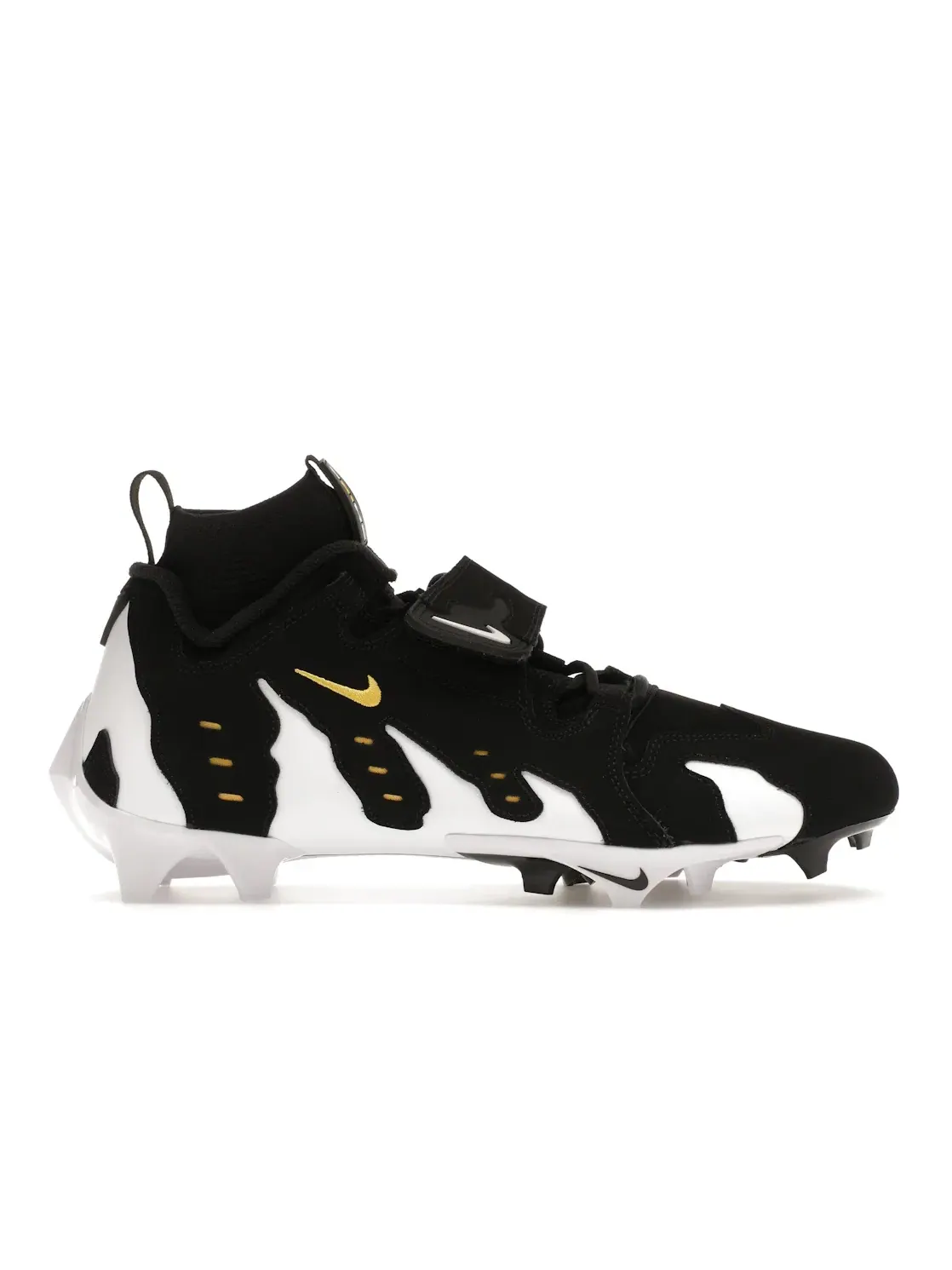 Мужские бутсы для американского футбола с принтом Nike Vapor Edge 360 DT Max '96 Cleat — изображение 1 из 4, черный/белый