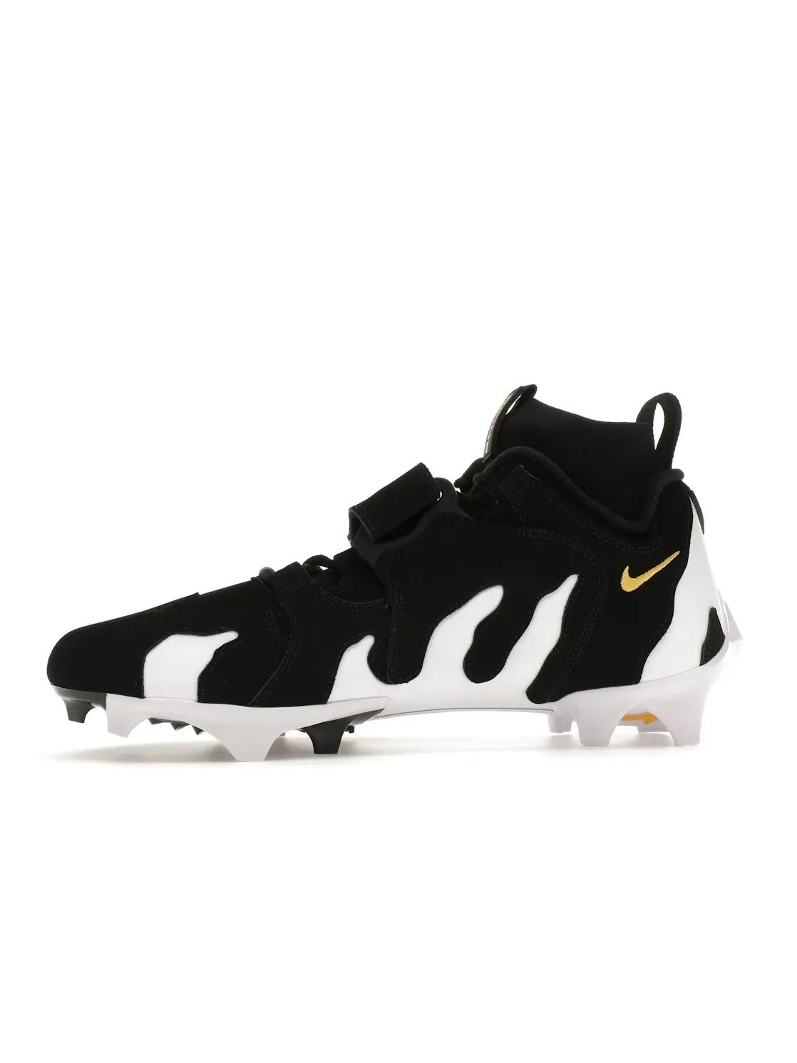 Мужские бутсы для американского футбола с принтом Nike Vapor Edge 360 DT Max '96 Cleat — изображение 3 из 4, черный/белый
