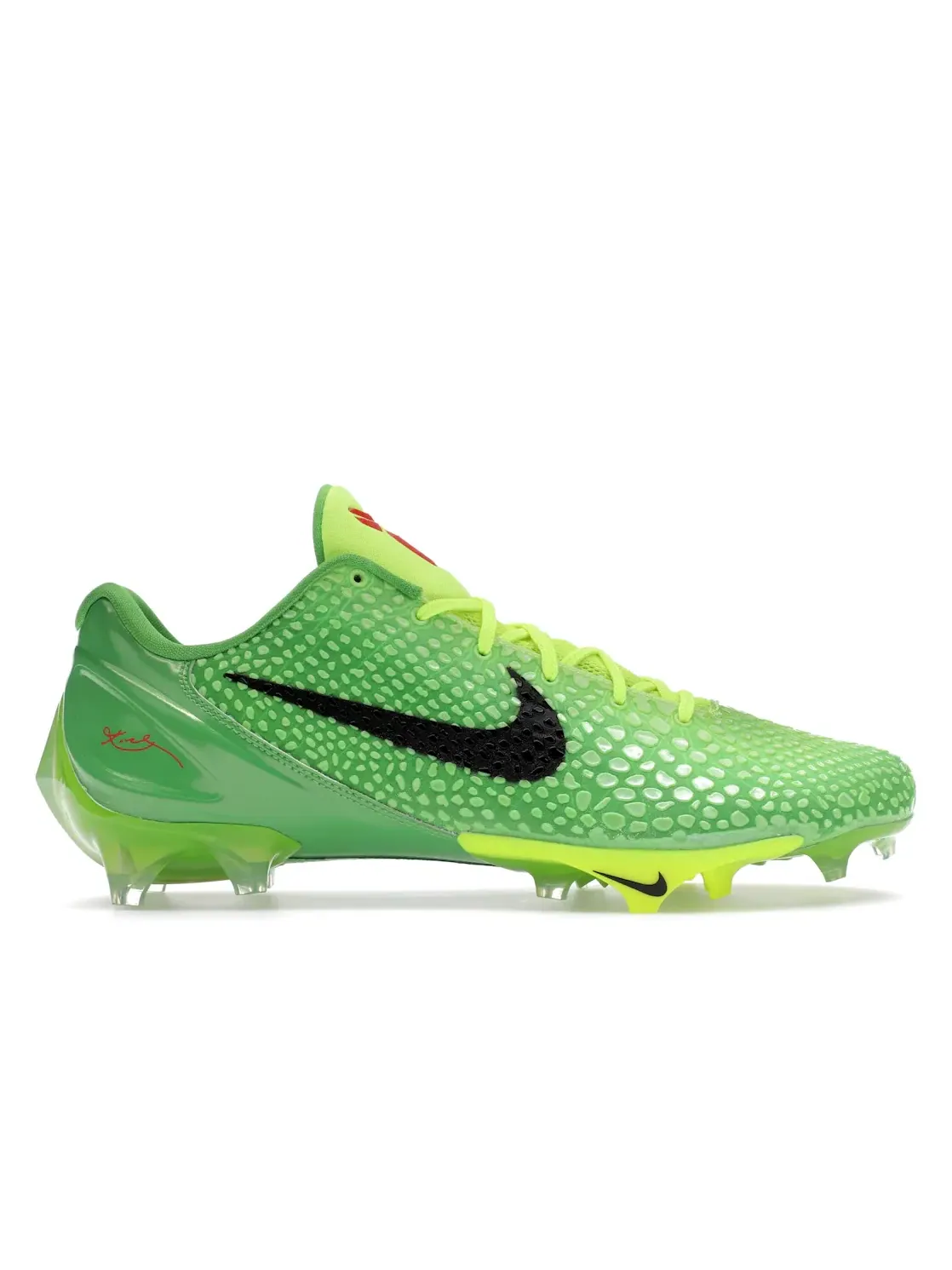 Мужские бутсы Nike Vapor Edge Kobe 6 SE Grinch — изображение 1 из 4, зеленый/черный//яркий