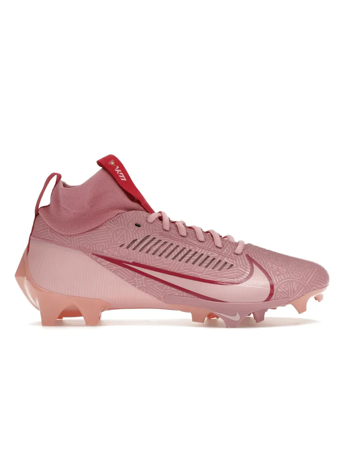 Мужские бутсы с принтом Nike Vapor Edge Pro 360 2 Kyler Murray — изображение 1 из 4, розовый/розовый//розовый