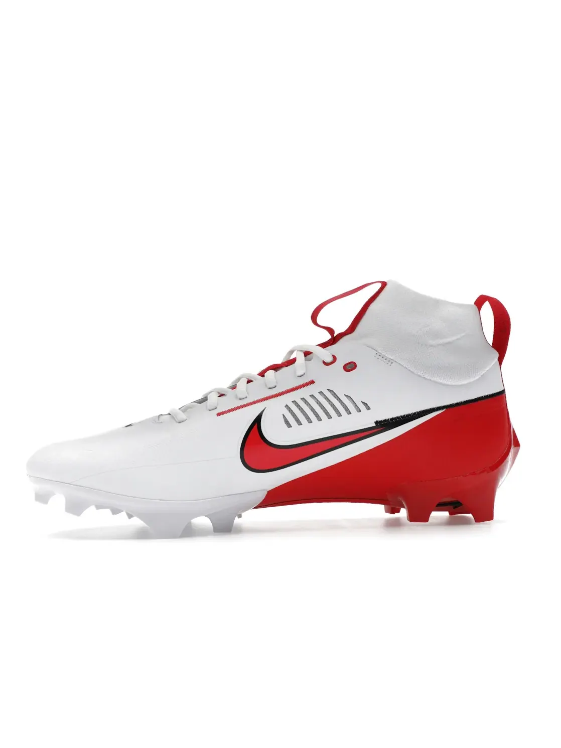 Мужские бутсы с высокой посадкой Nike Vapor Edge Pro 360 2 TB — изображение 3 из 4, белый/черный/красный