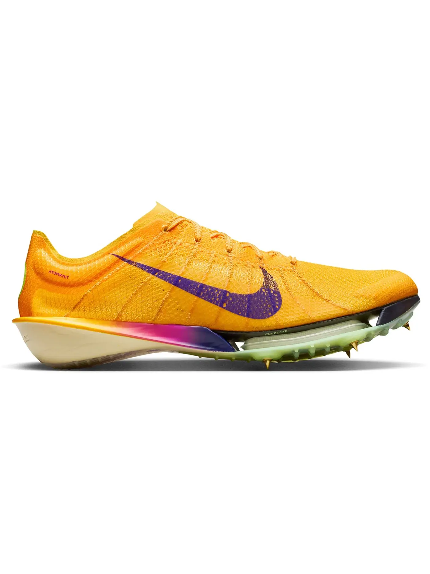 Мужские шиповки без шнурков Nike Victory 2 — изображение 1 из 1, оранжевый/индиго