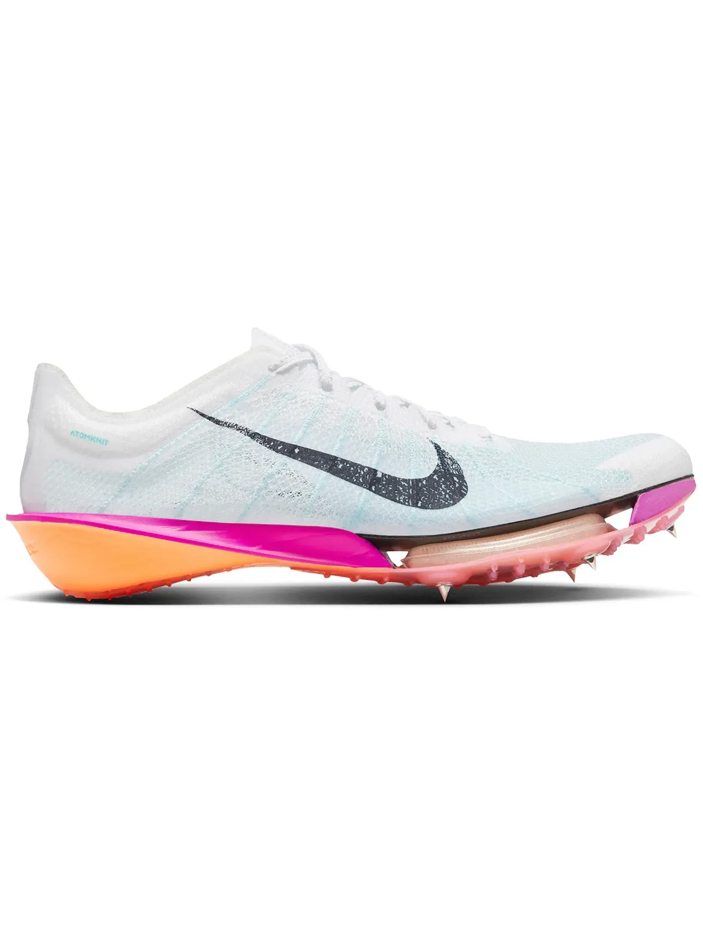 Мужские шиповки Nike Victory 2 — изображение 1 из 1, белый/яркий/розовый