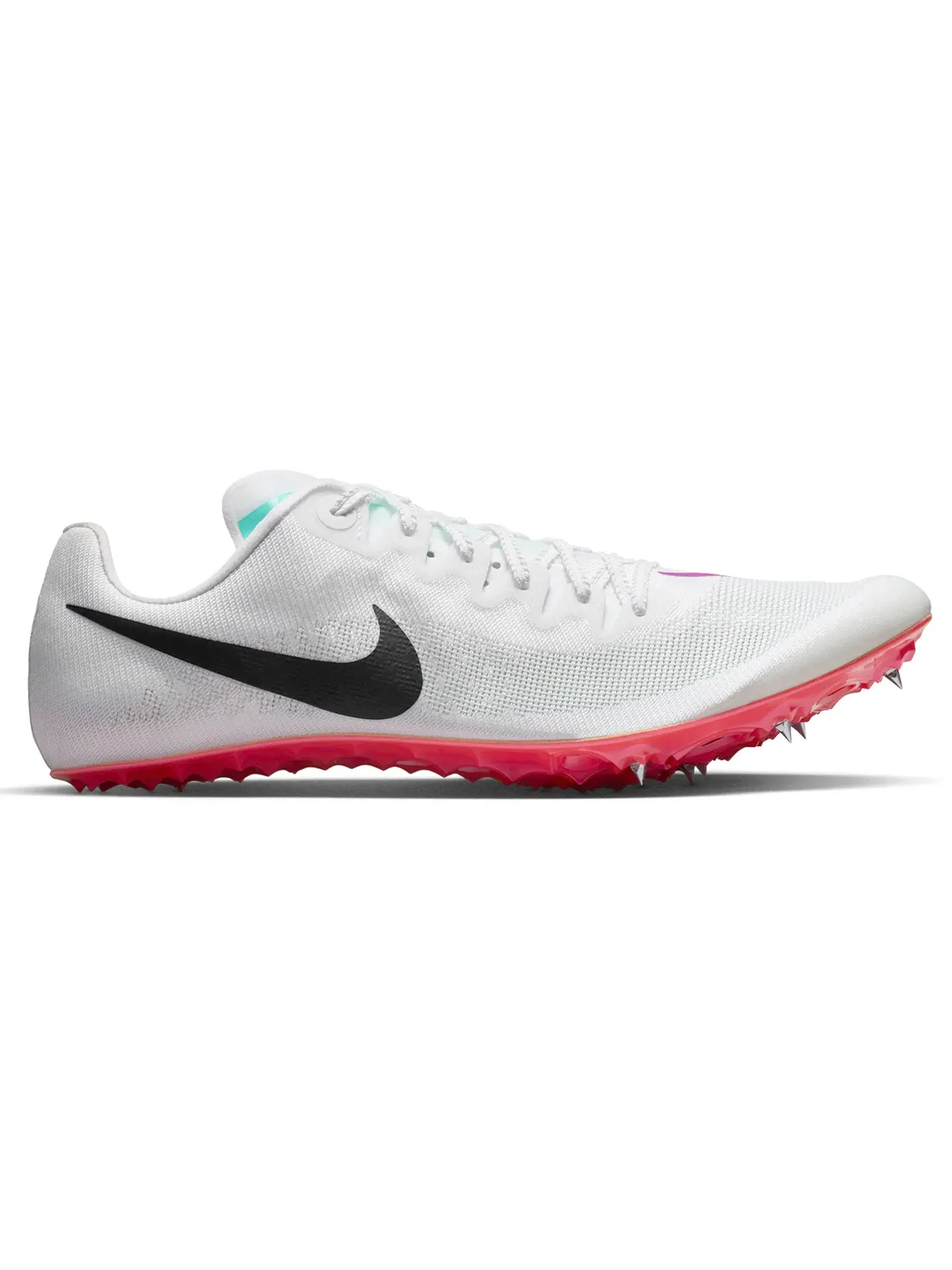 Мужские шиповки с длинным рукавом Nike Zoom Ja Fly 4 Nike — изображение 1 из 1, белый яркий фиолетовый