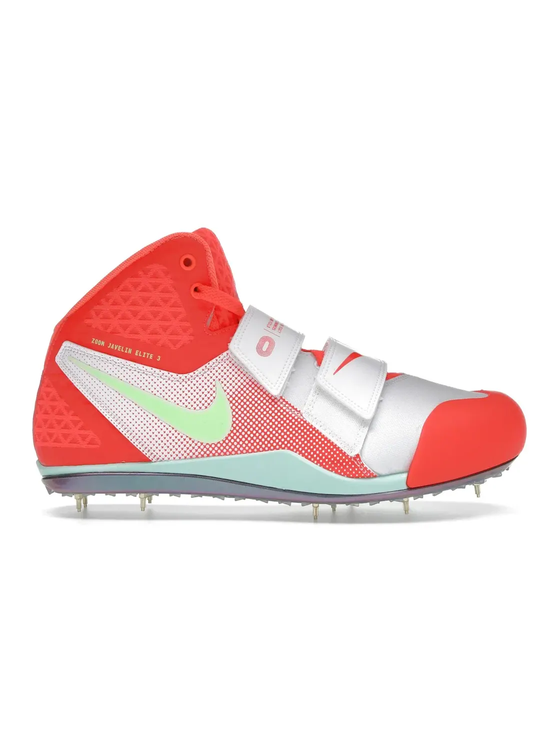 Мужские шиповки для бега Nike Zoom Javelin Elite 3 — изображение 1 из 4, белый/оранжевый//яркий