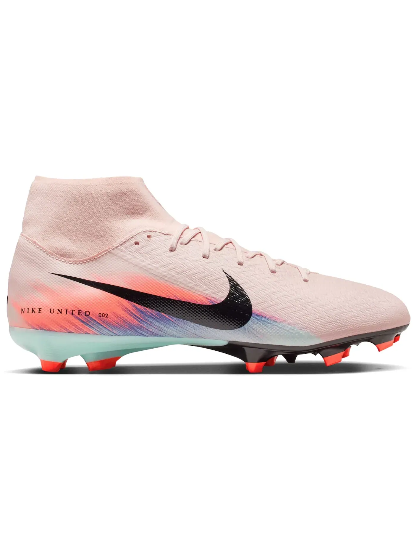 Мужские бутсы Nike Zoom Mercurial Superfly 10 Academy FG/MG — изображение 1 из 1, красный/синий