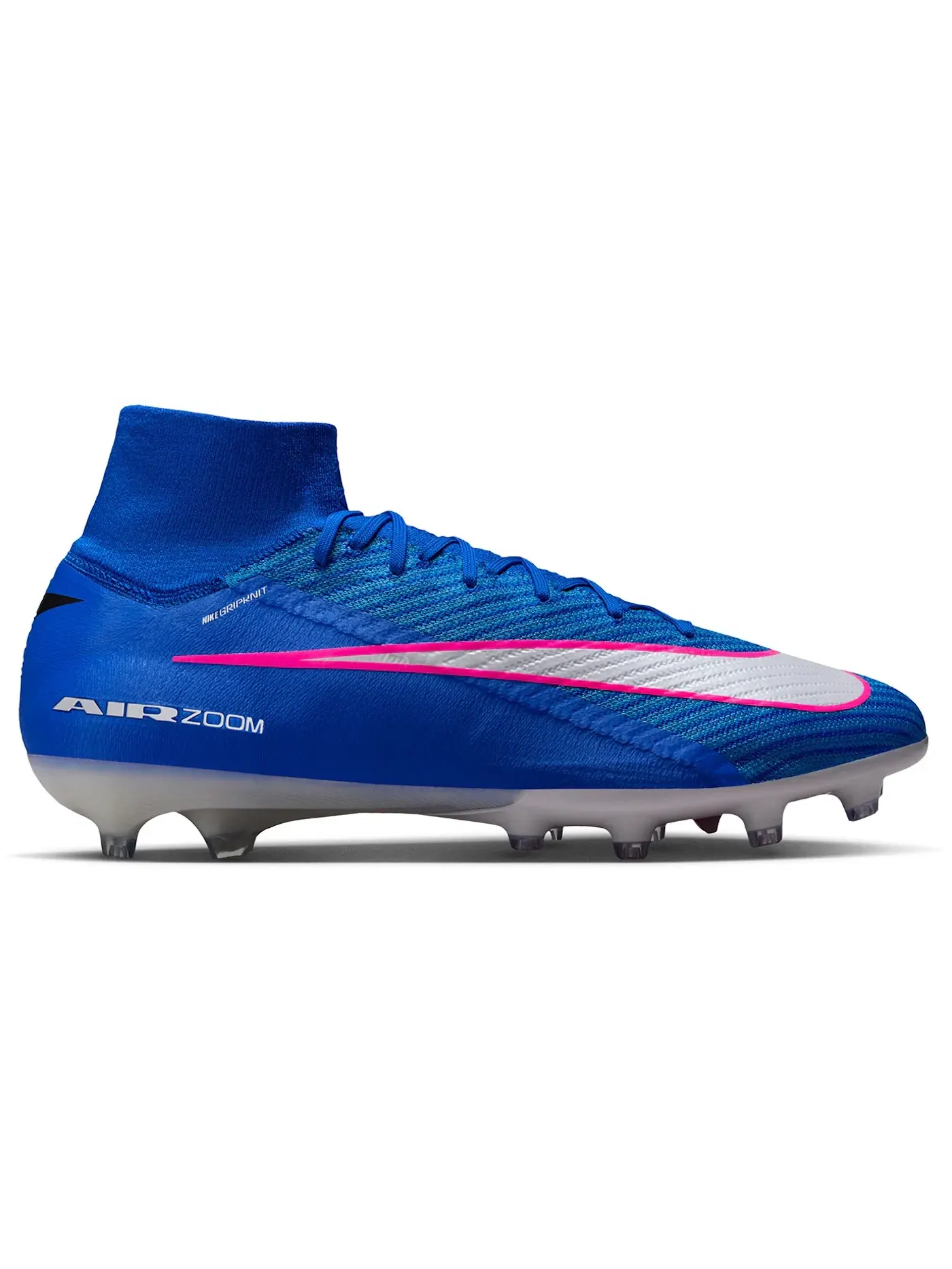 Мужские бутсы с длинным рукавом Nike Zoom Mercurial Superfly 10 Elite AG — изображение 1 из 1, синий/белый