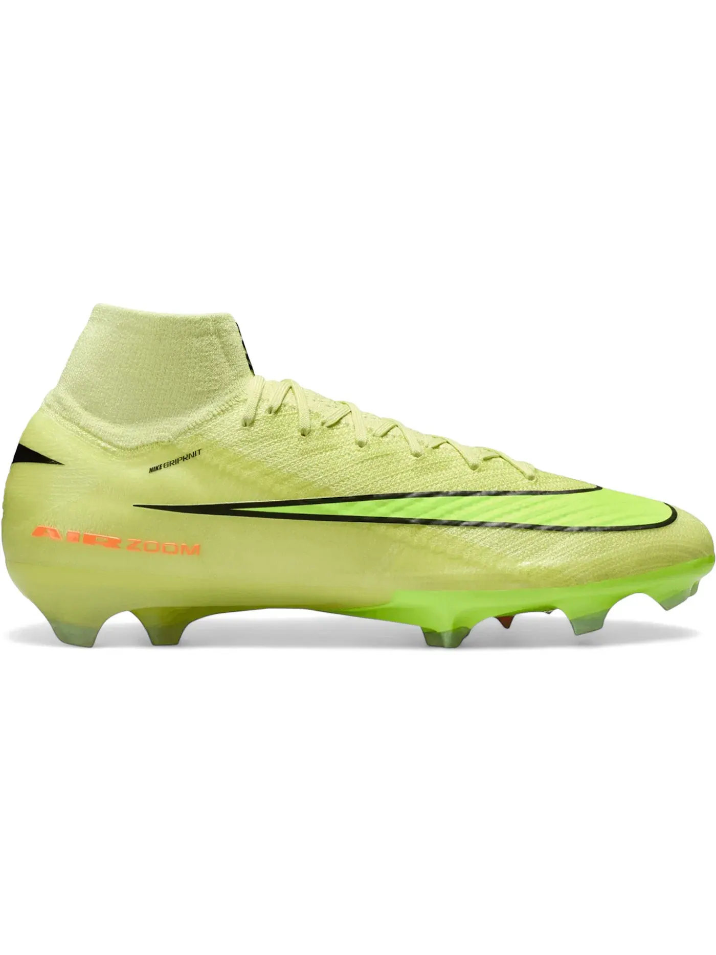 Мужские бутсы с принтом Nike Zoom Mercurial Superfly 10 Elite FG, Limelight Hyper Crimson Volt — изображение 1 из 1