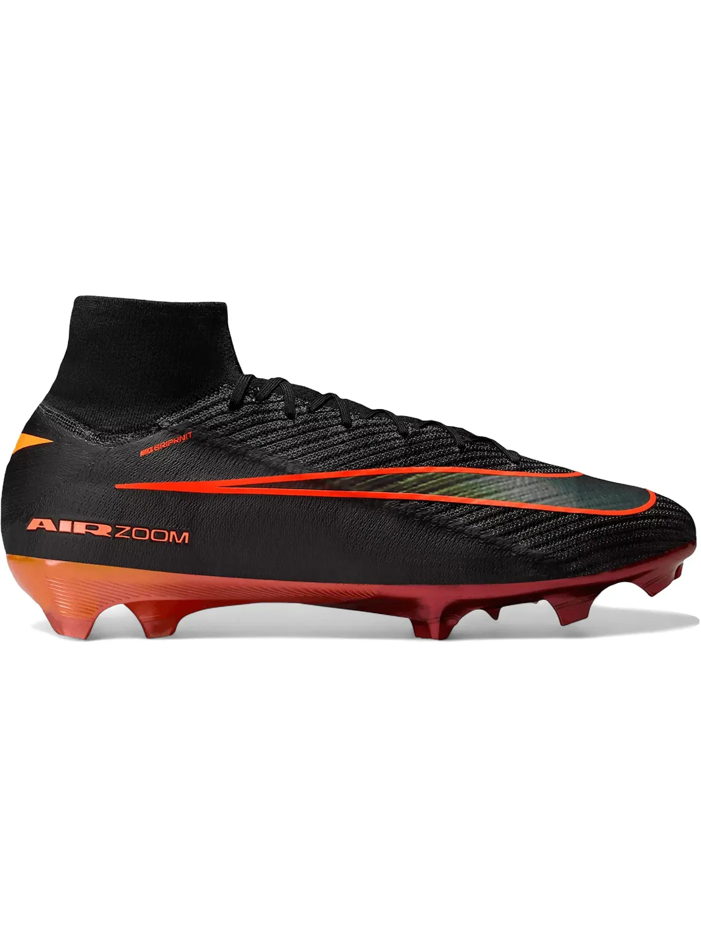Мужские бутсы для футбола с высоким верхом Nike Zoom Mercurial Superfly 10 Elite FG LV8 — изображение 1 из 1, черный