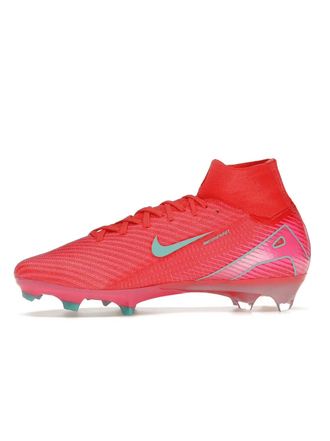 Мужские бутсы с высоким интенсивным дизайном Nike Zoom Mercurial Superfly 10 Elite FG Mad Energy Pack — изображение 3 из 4