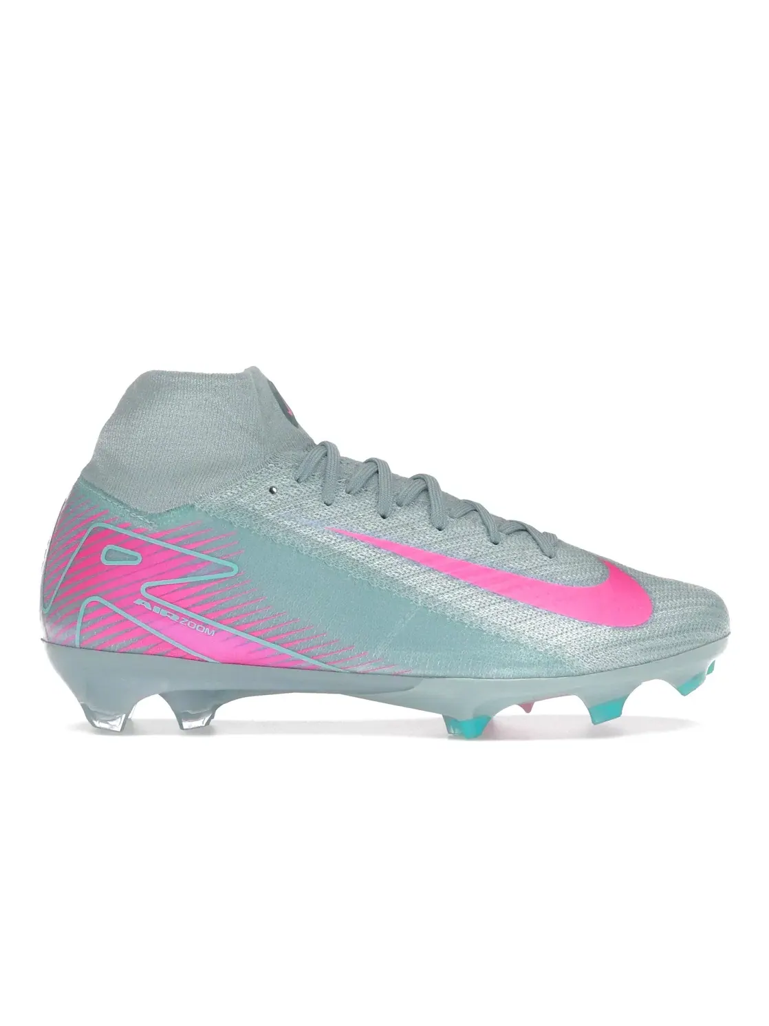 Мужские бутсы Nike Zoom Mercurial Superfly 10 Elite FG Prism Pack — изображение 1 из 4, розовый