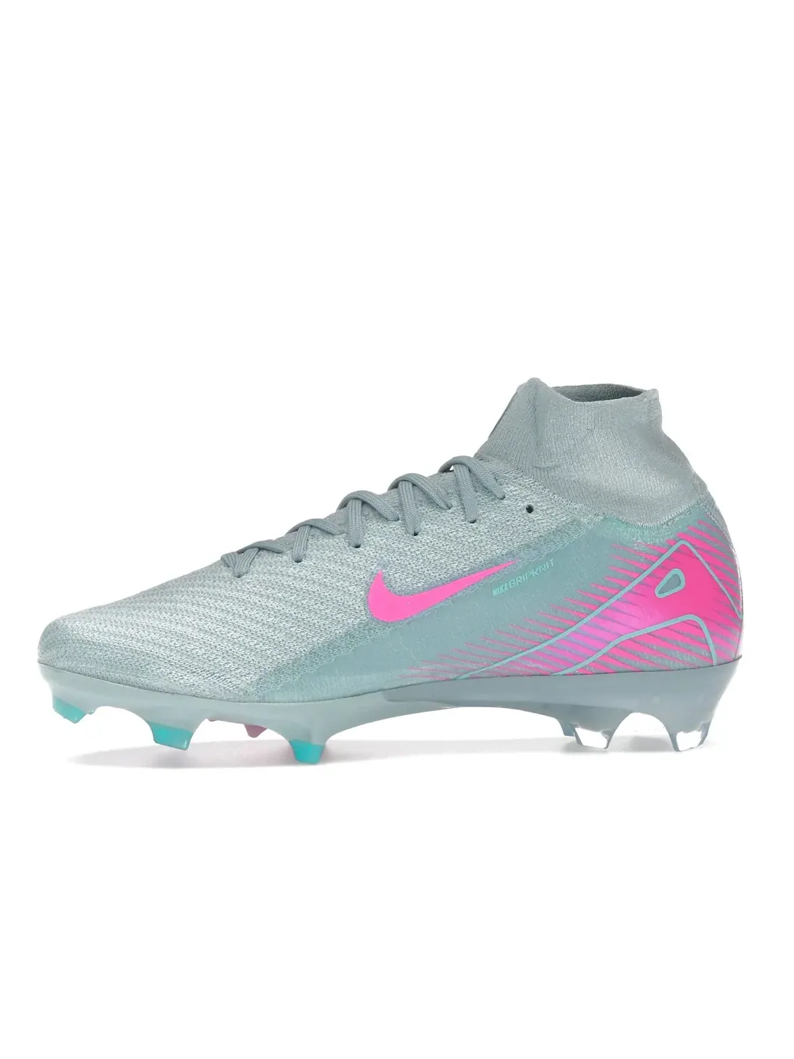 Мужские бутсы Nike Zoom Mercurial Superfly 10 Elite FG Prism Pack — изображение 3 из 4, розовый