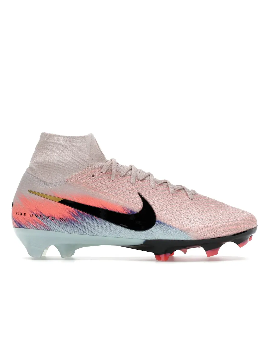 Мужские бутсы с высоким воротником Nike Zoom Mercurial Superfly 10 Elite FG — изображение 1 из 4, красный/синий