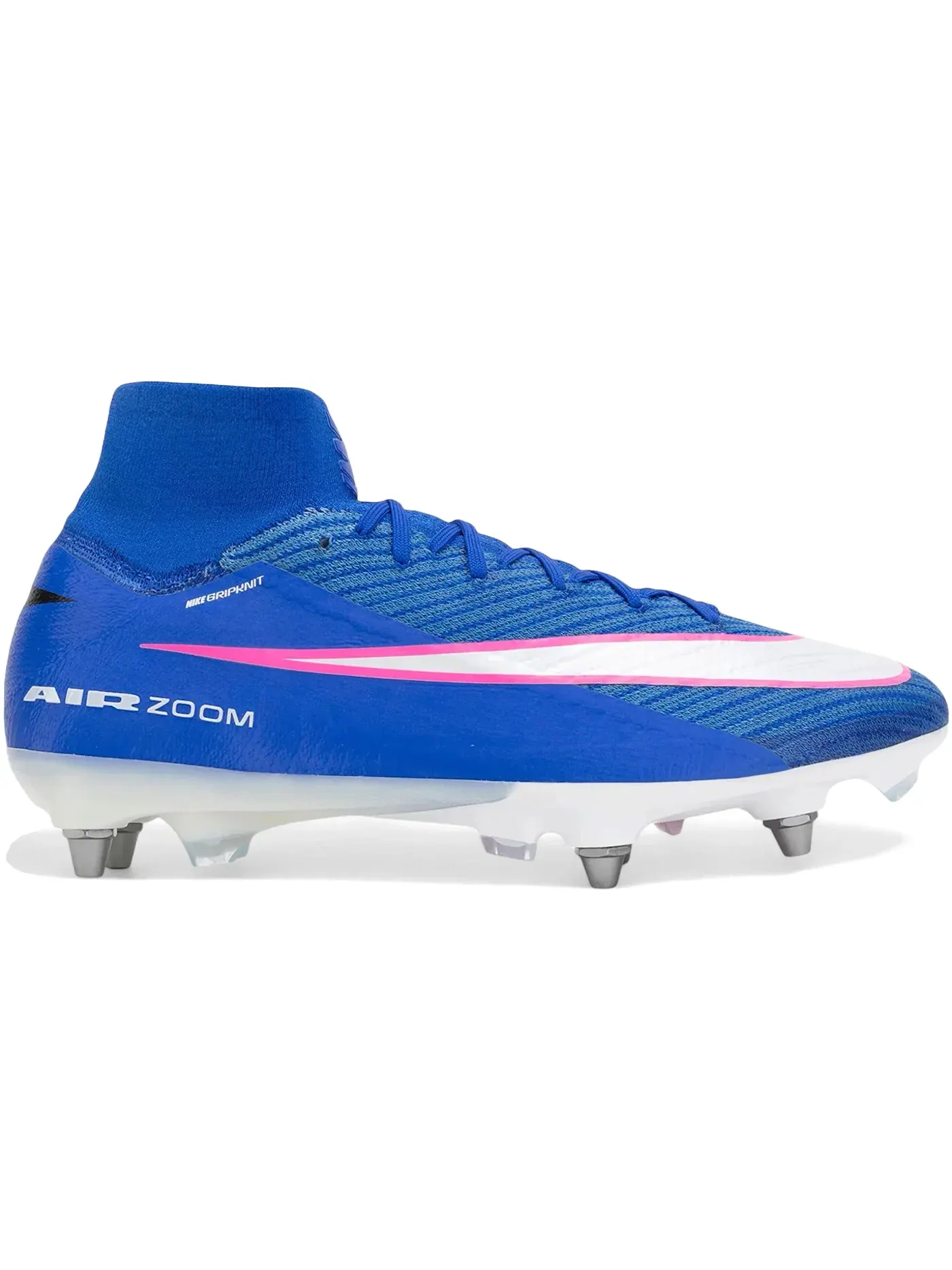 Мужские бутсы Nike Zoom Mercurial Superfly 10 Elite SG-Pro — изображение 1 из 1, синий/белый