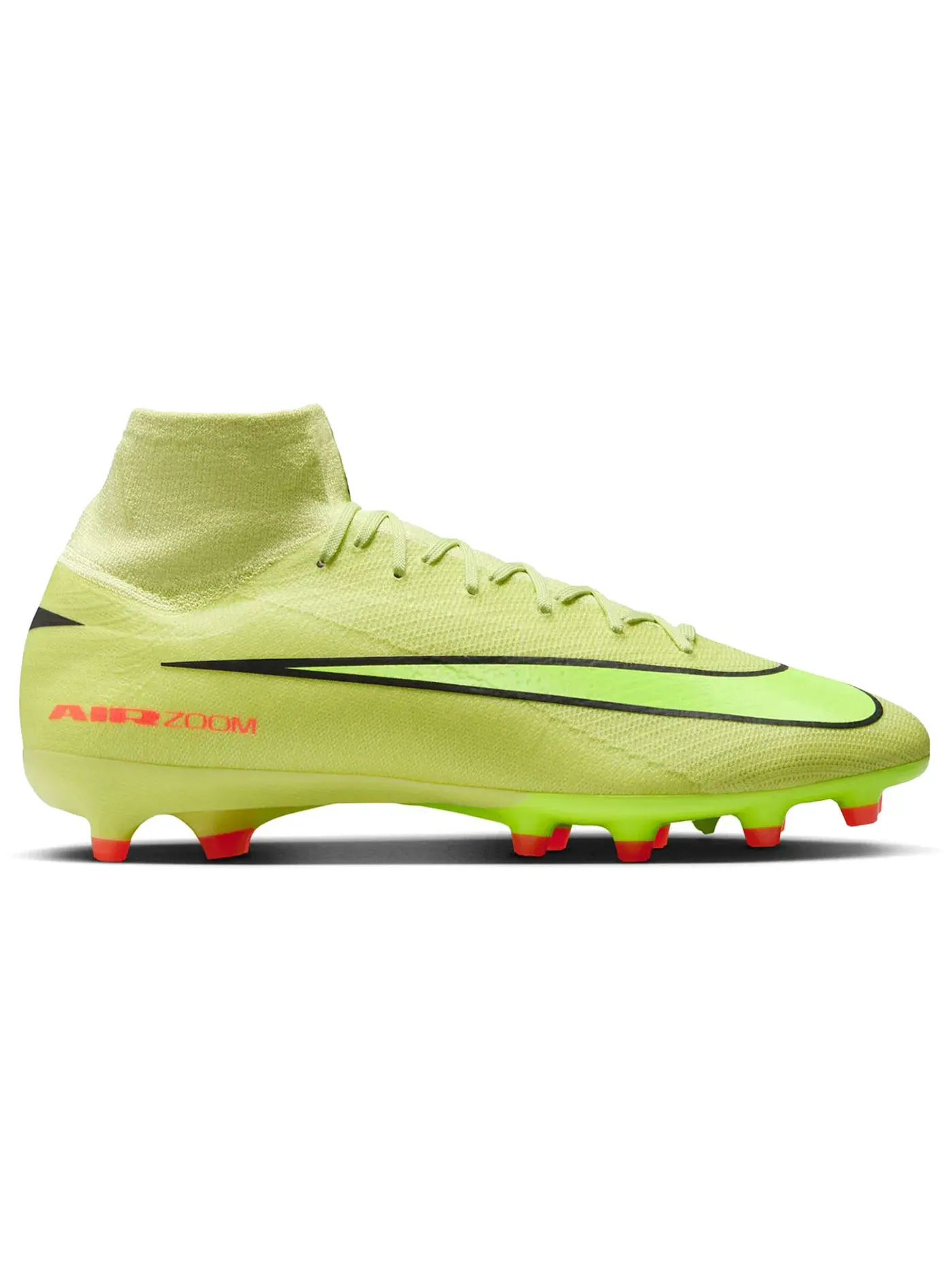 Мужские бутсы с шипами Nike Zoom Mercurial Superfly 10 Pro AG, Limelight/Hyper Crimson/Volt — изображение 1 из 1