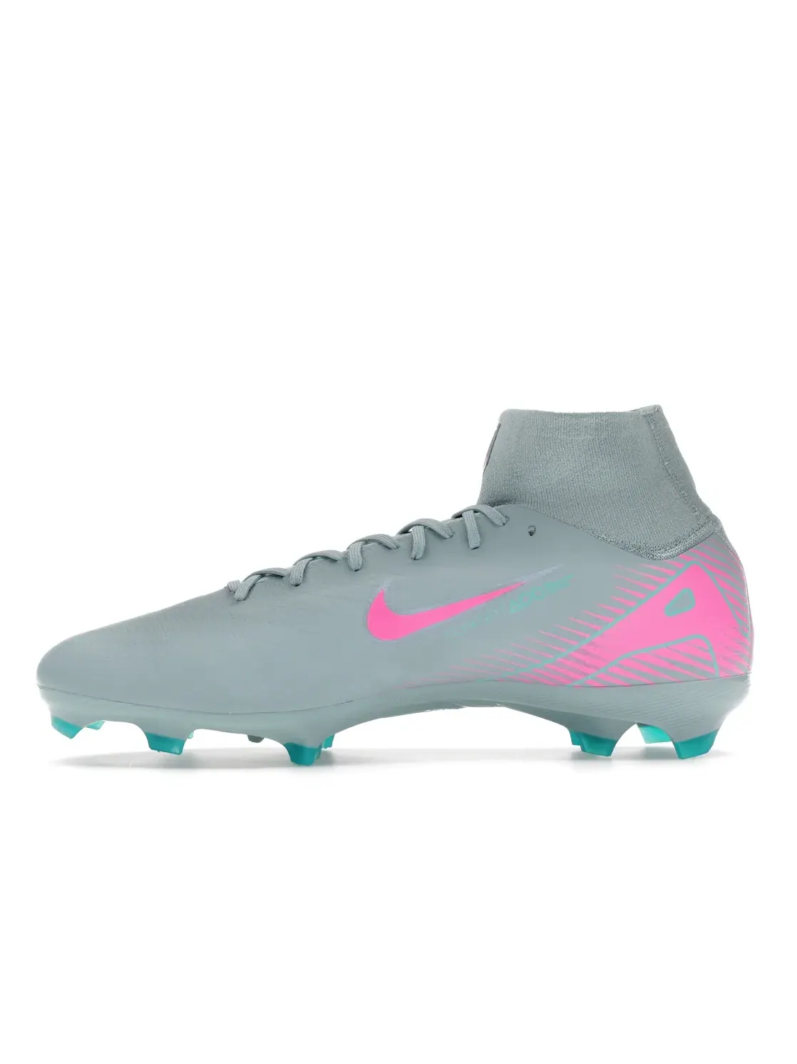 Мужские бутсы с высоким воротником Nike Zoom Mercurial Superfly 10 Pro FG — изображение 3 из 4, розовый