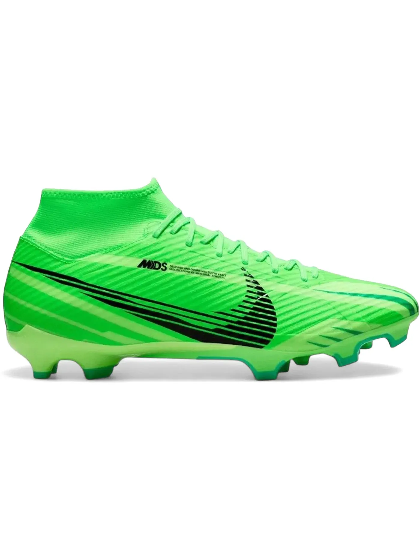 Мужские бутсы с длинным рукавом Nike Zoom Mercurial Superfly 9 Academy MG — изображение 1 из 1, зеленый/зеленый/черный