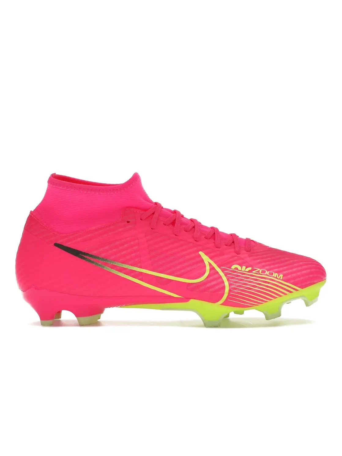 Мужские бутсы с высоким верхом Nike Zoom Mercurial Superfly 9 Academy MG — изображение 1 из 4, розовый