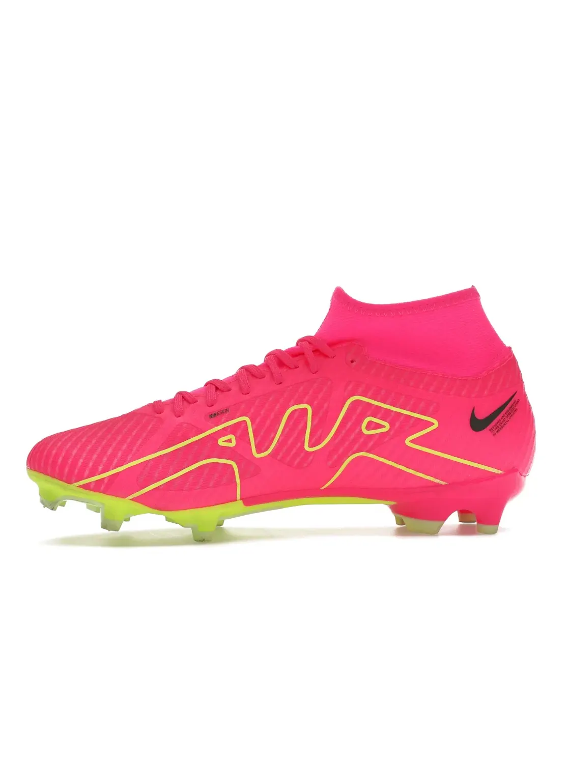 Мужские бутсы с высоким верхом Nike Zoom Mercurial Superfly 9 Academy MG — изображение 3 из 4, розовый