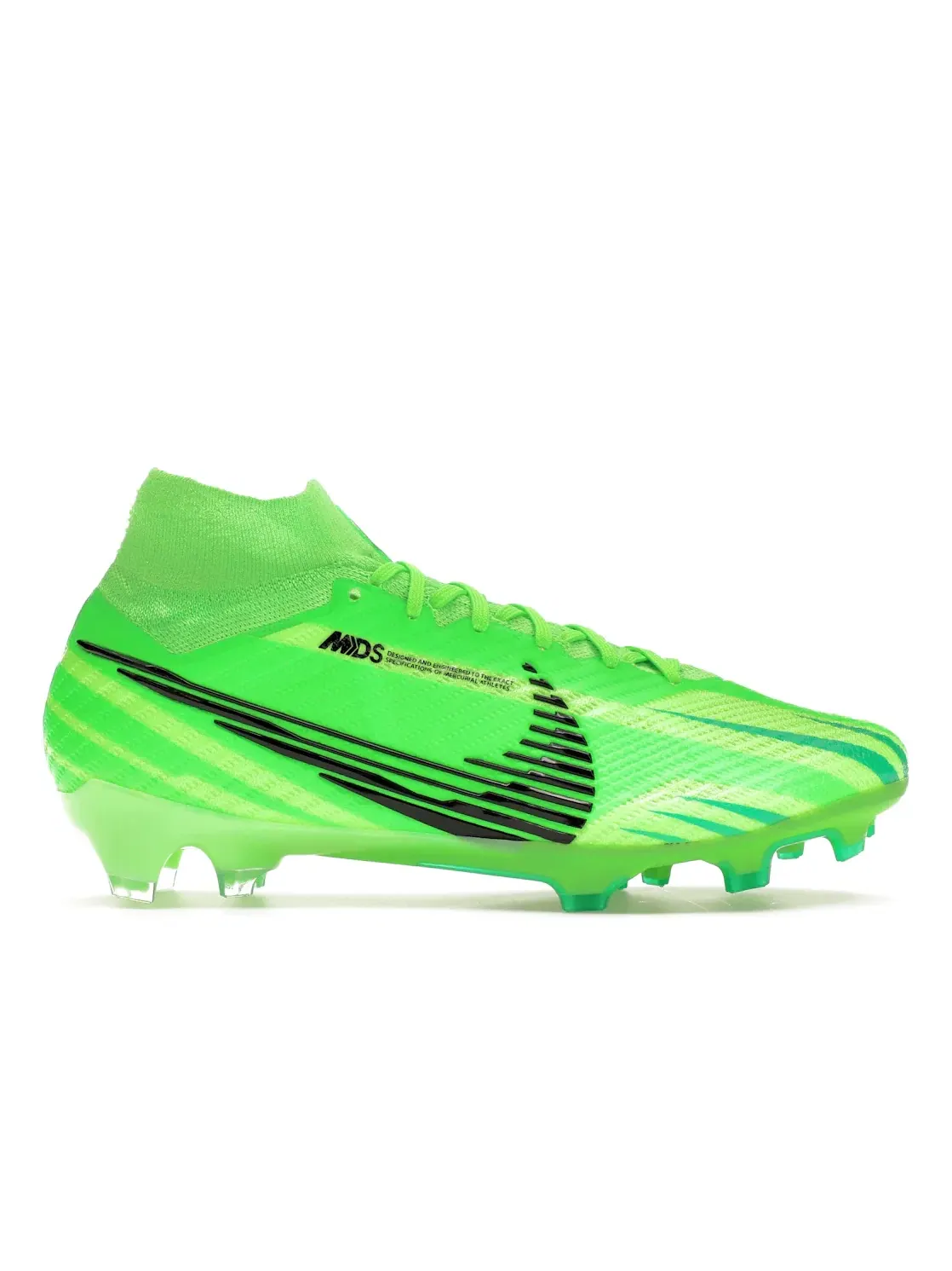 Мужские бутсы с динамическим воротником Nike Zoom Mercurial Superfly 9 Elite FG — изображение 1 из 4, зеленый/зеленый/черный