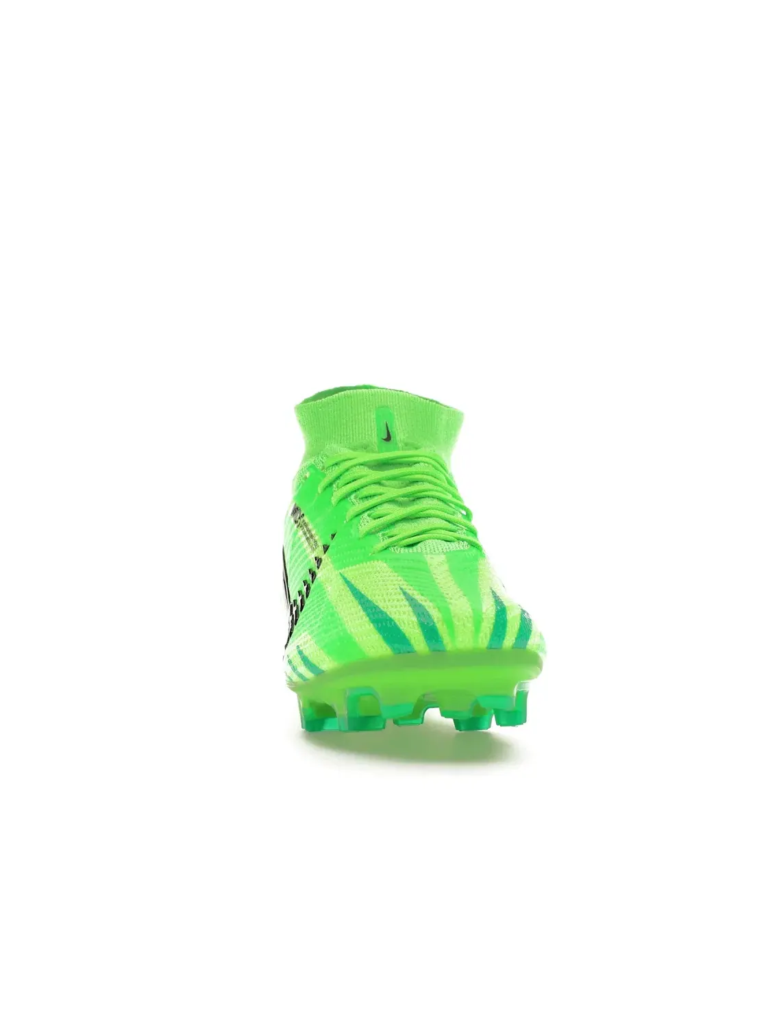 Мужские бутсы с динамическим воротником Nike Zoom Mercurial Superfly 9 Elite FG — изображение 2 из 4, зеленый/зеленый/черный