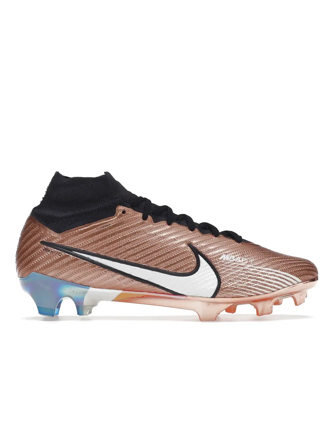 Мужские бутсы Nike Zoom Mercurial Superfly 9 Elite KM FG — изображение 1 из 4, золотистый