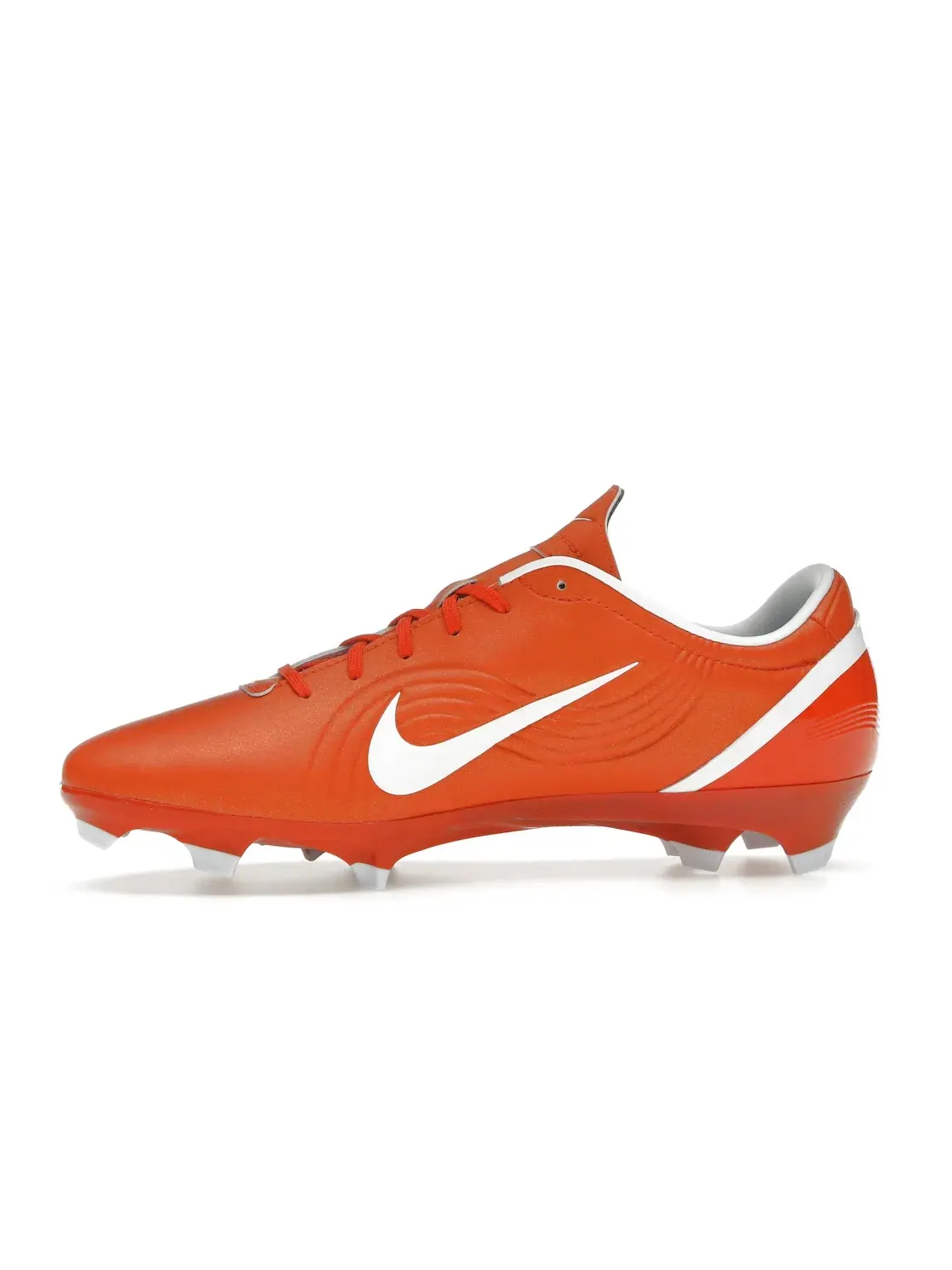Мужские бутсы с шипами Nike Zoom Mercurial Vapor 1 FG — изображение 3 из 4, оранжевый/белый