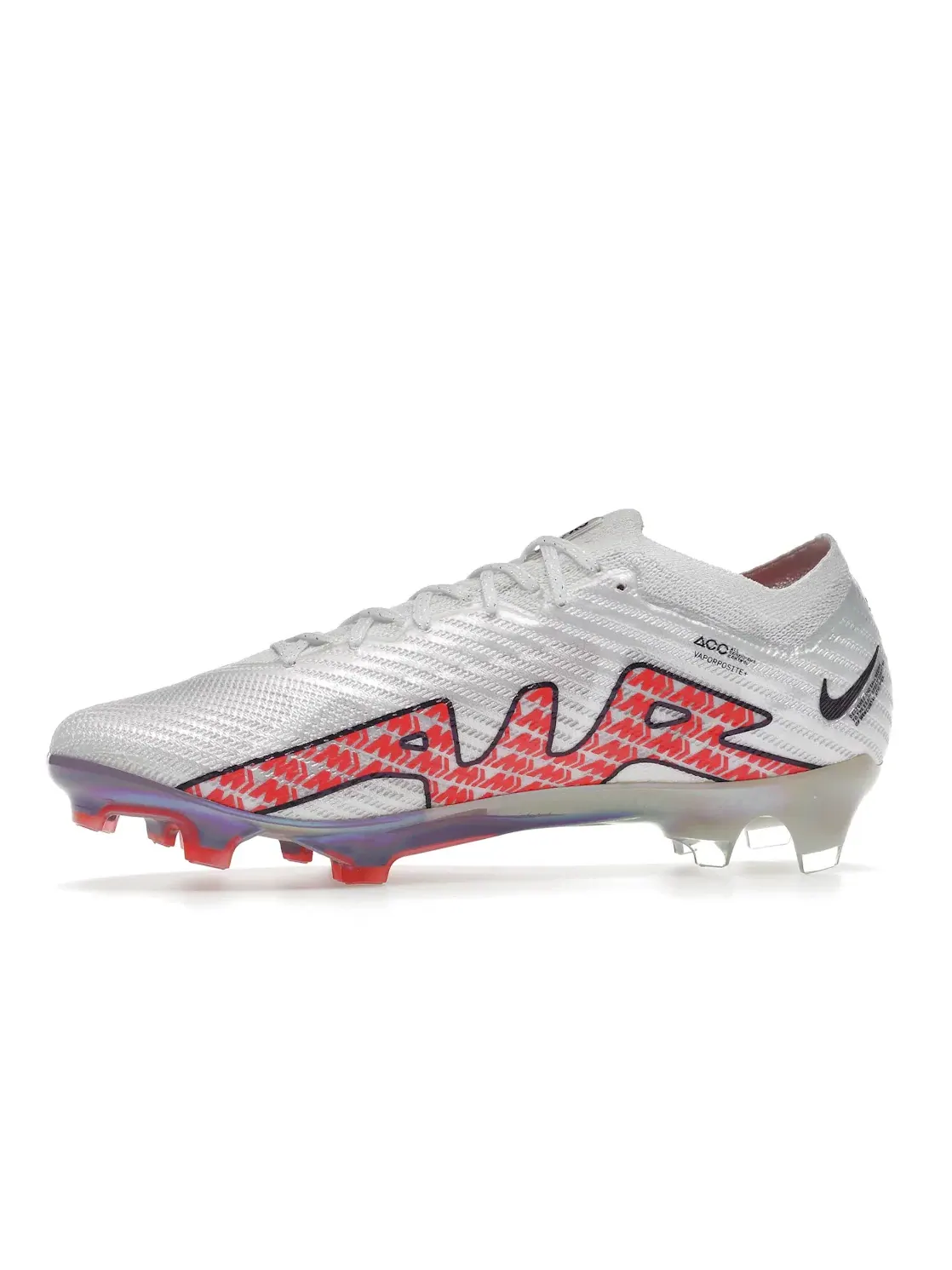 Мужские бутсы с высокими характеристиками Nike Zoom Mercurial Vapor 15 Elite FG — изображение 3 из 4, белый//яркий/черный