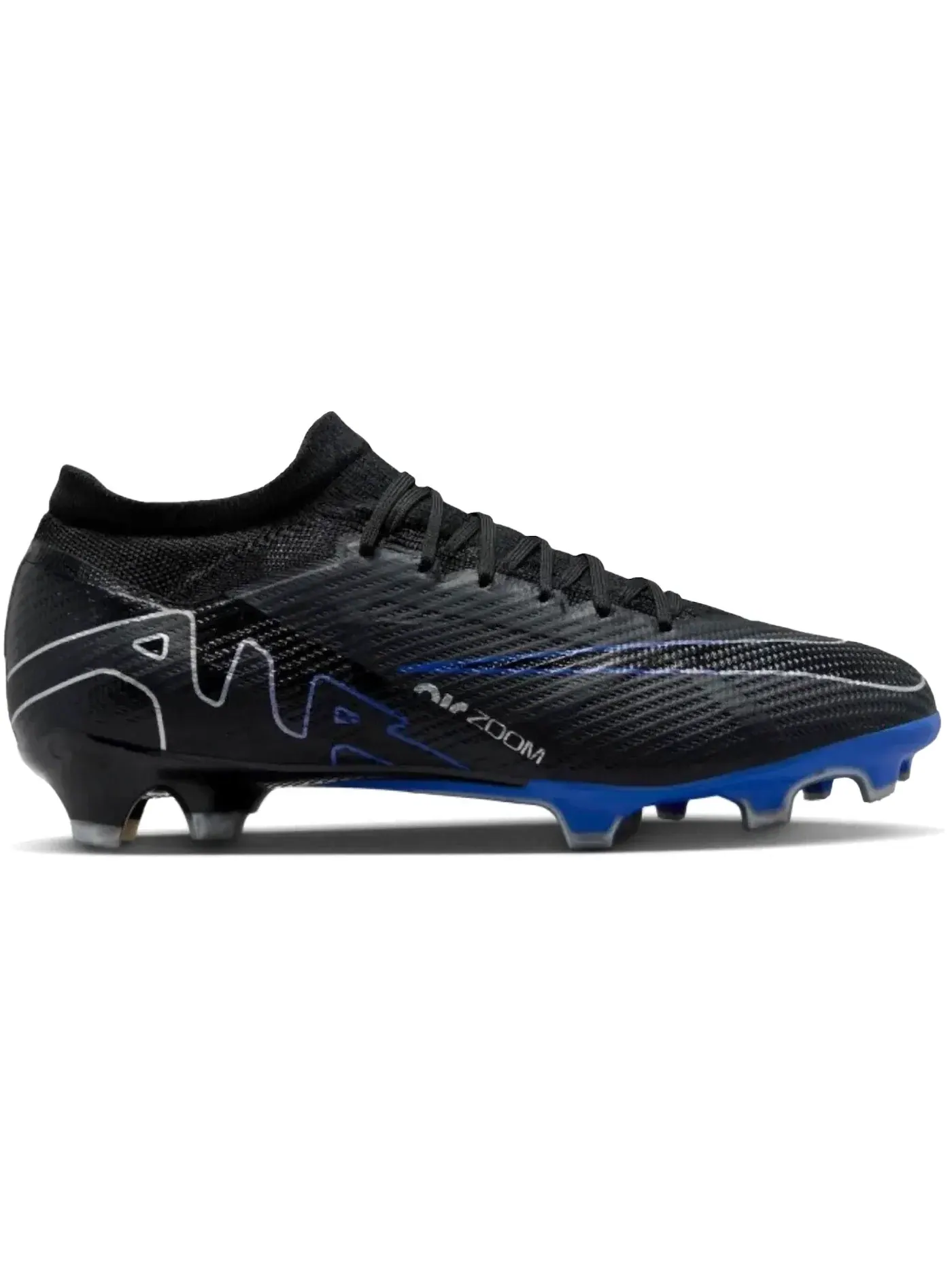 Мужские бутсы с принтом Nike Zoom Mercurial Vapor 15 Pro FG Nike — изображение 1 из 1, черный