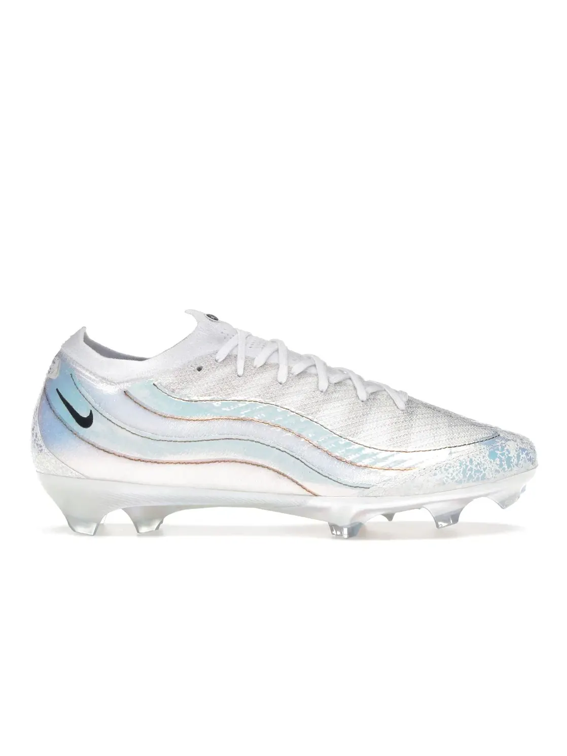 Мужские бутсы с низким вырезом Nike Zoom Mercurial Vapor 16 Elite FG Air Max 95 White — изображение 1 из 4, белый/черный