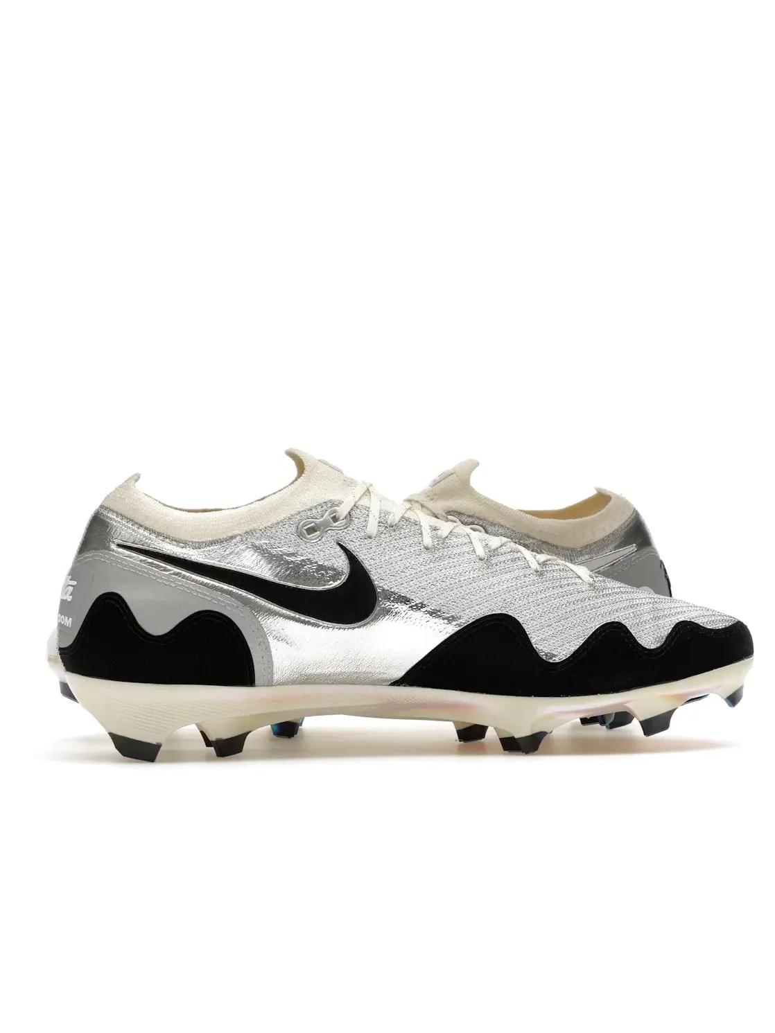 Мужские бутсы с волновым дизайном Nike Zoom Mercurial Vapor 16 Elite FG — изображение 2 из 3, черный/белый