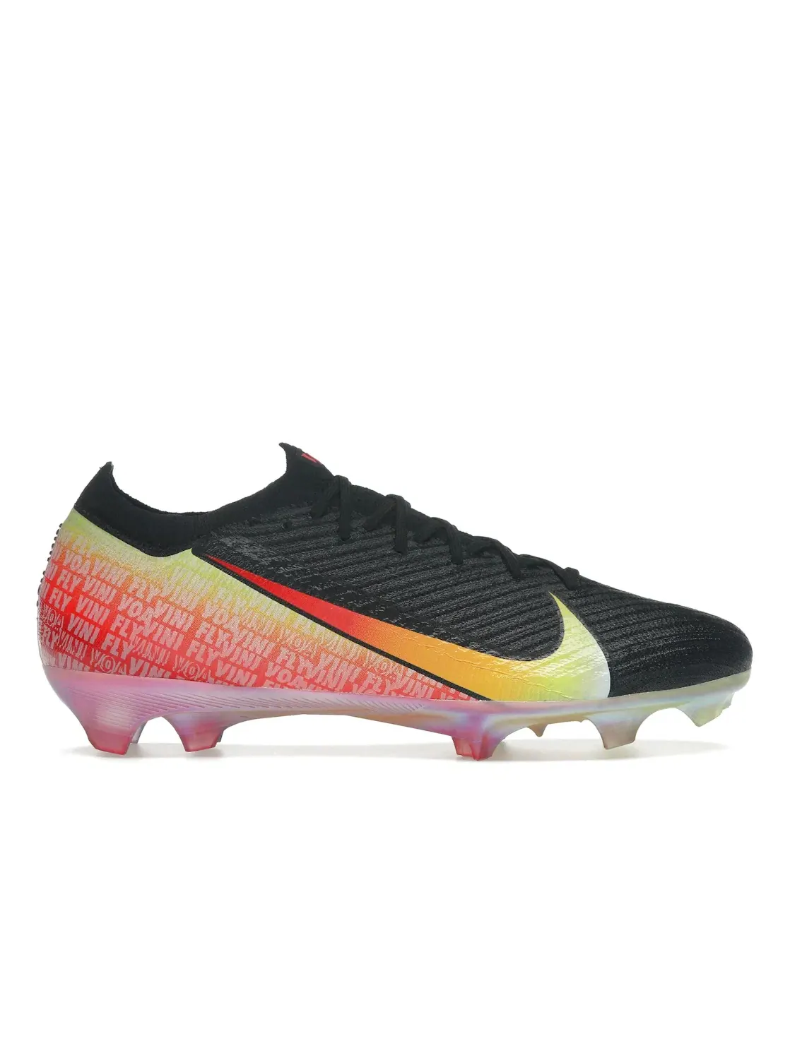 Мужские бутсы с длинным рукавом Nike Zoom Mercurial Vapor 16 Elite FG — изображение 1 из 4, черный/зеленый//желтый