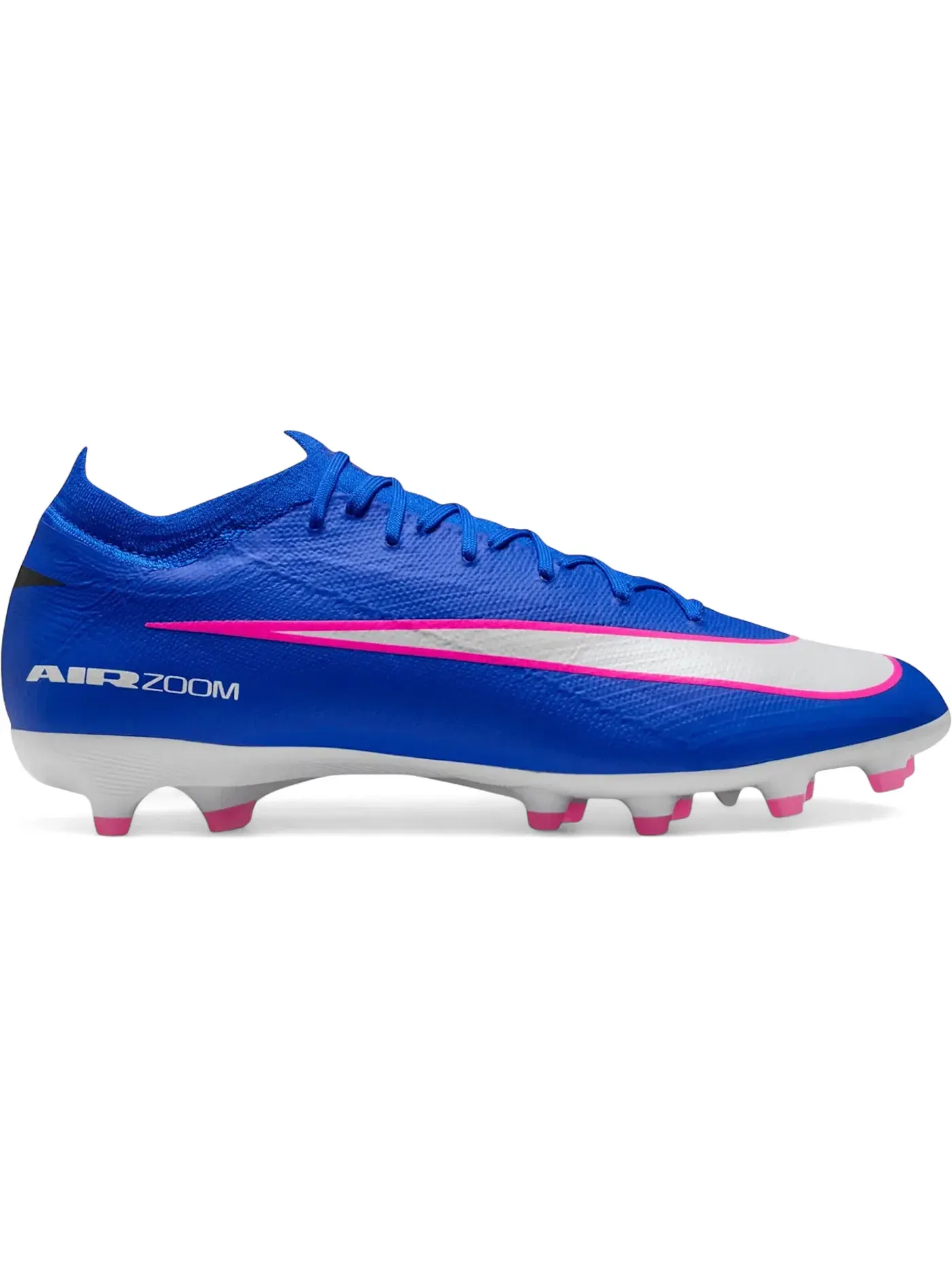 Мужские бутсы с длинным рукавом Nike Zoom Mercurial Vapor 16 Pro AG Attack Pack — изображение 1 из 1, синий/белый