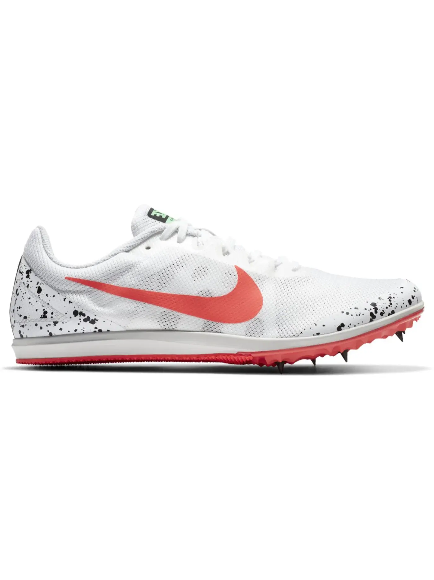 Мужские шиповки с длинным рукавом Nike Zoom Rival D 10 — изображение 1 из 1, белый//черный