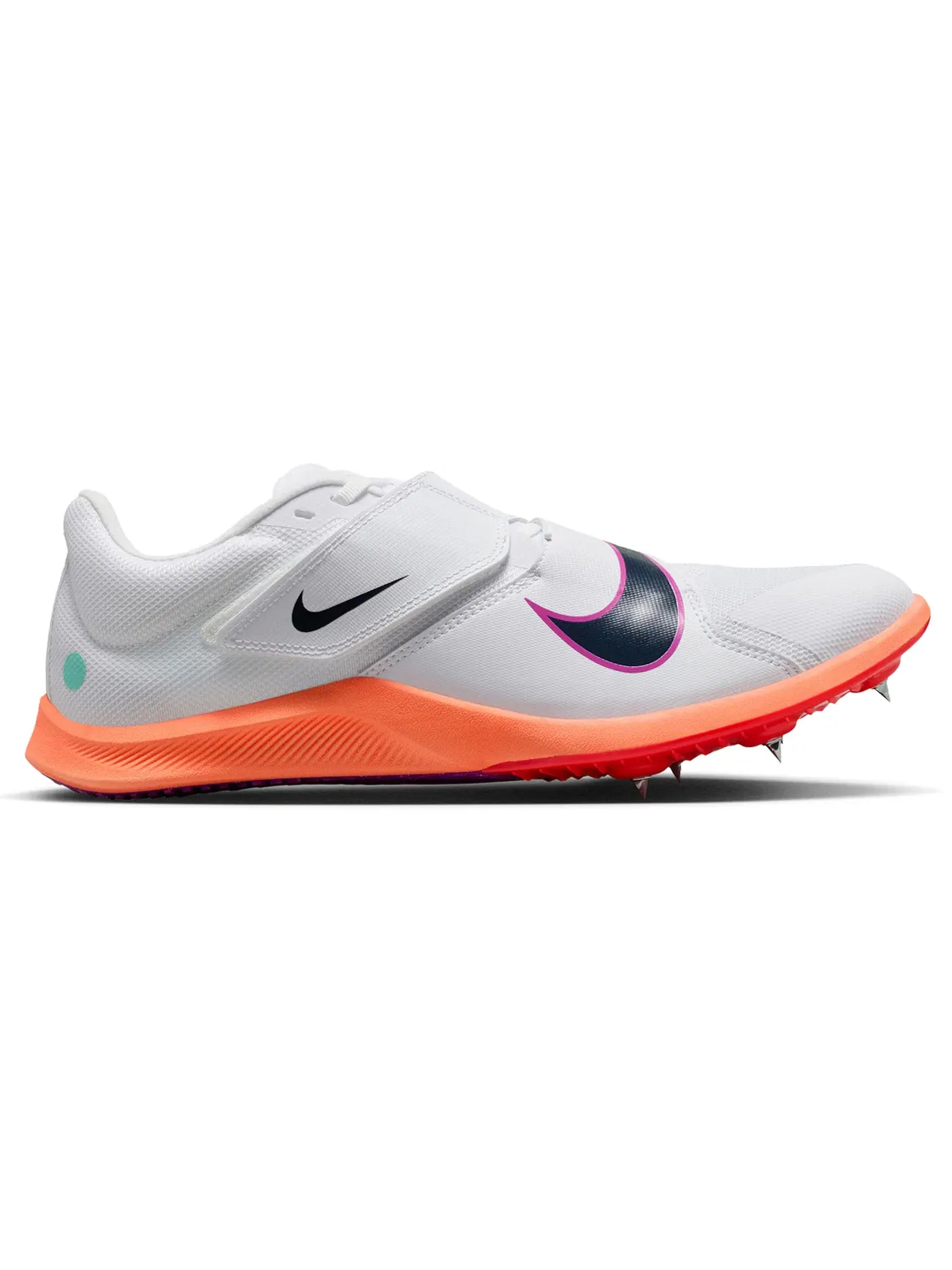 Мужские шиповки для бега Nike Zoom Rival Jump — изображение 1 из 1, белый//яркий