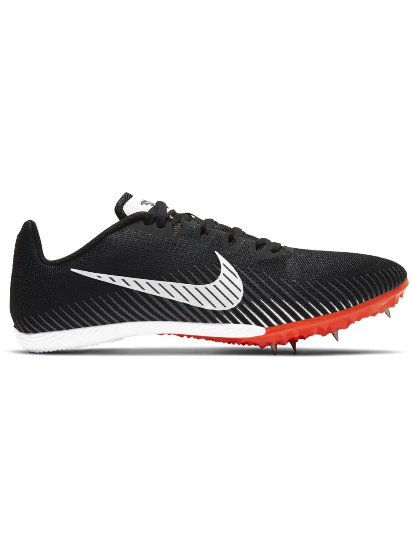 Мужские шиповки с длинным шипом Nike Zoom Rival M 9 Nike — изображение 1 из 1, черный/серый//белый