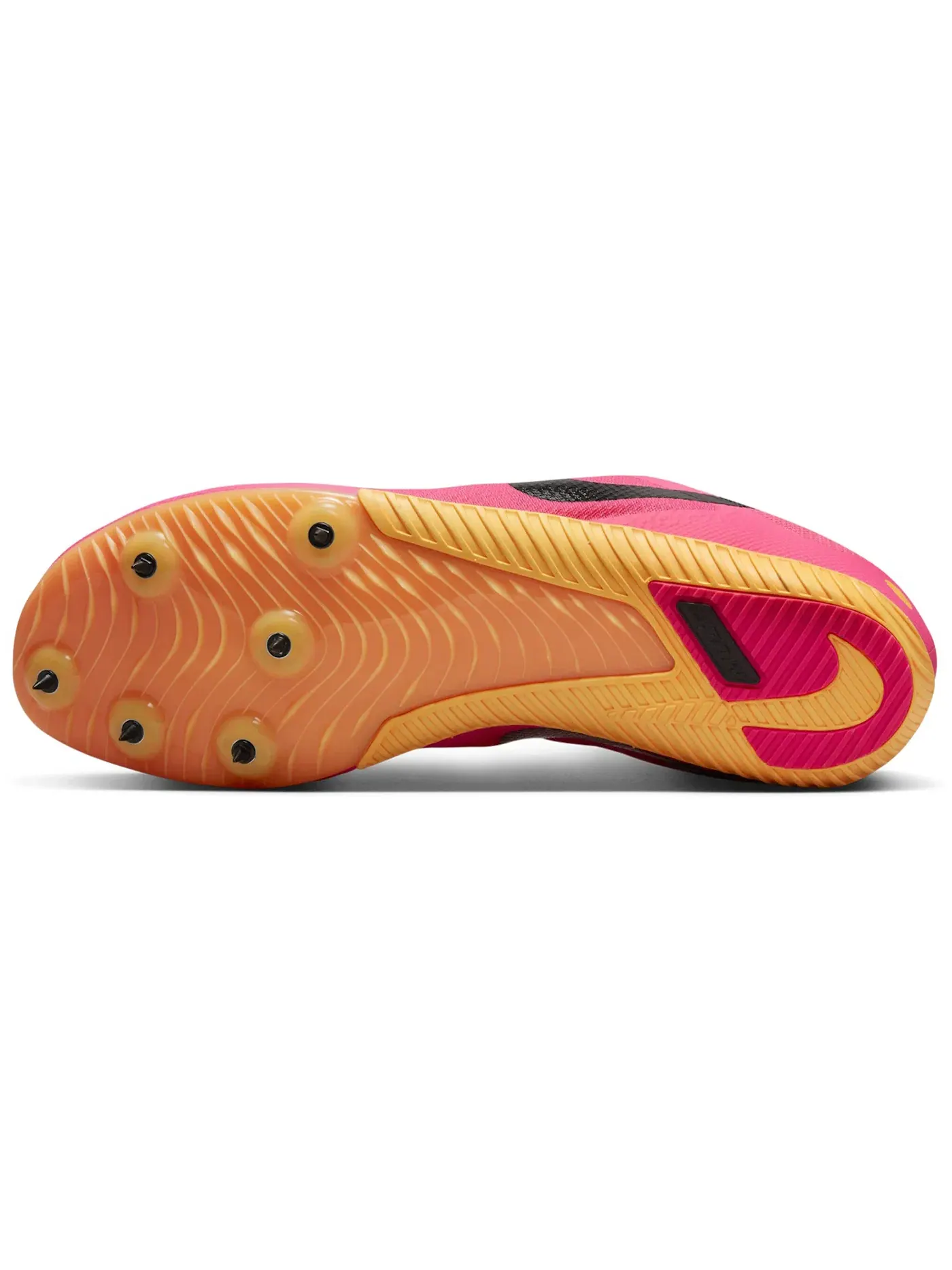 Мужские шиповки Nike Zoom Rival Multi — изображение 3 из 3, розовый оранжевый черный